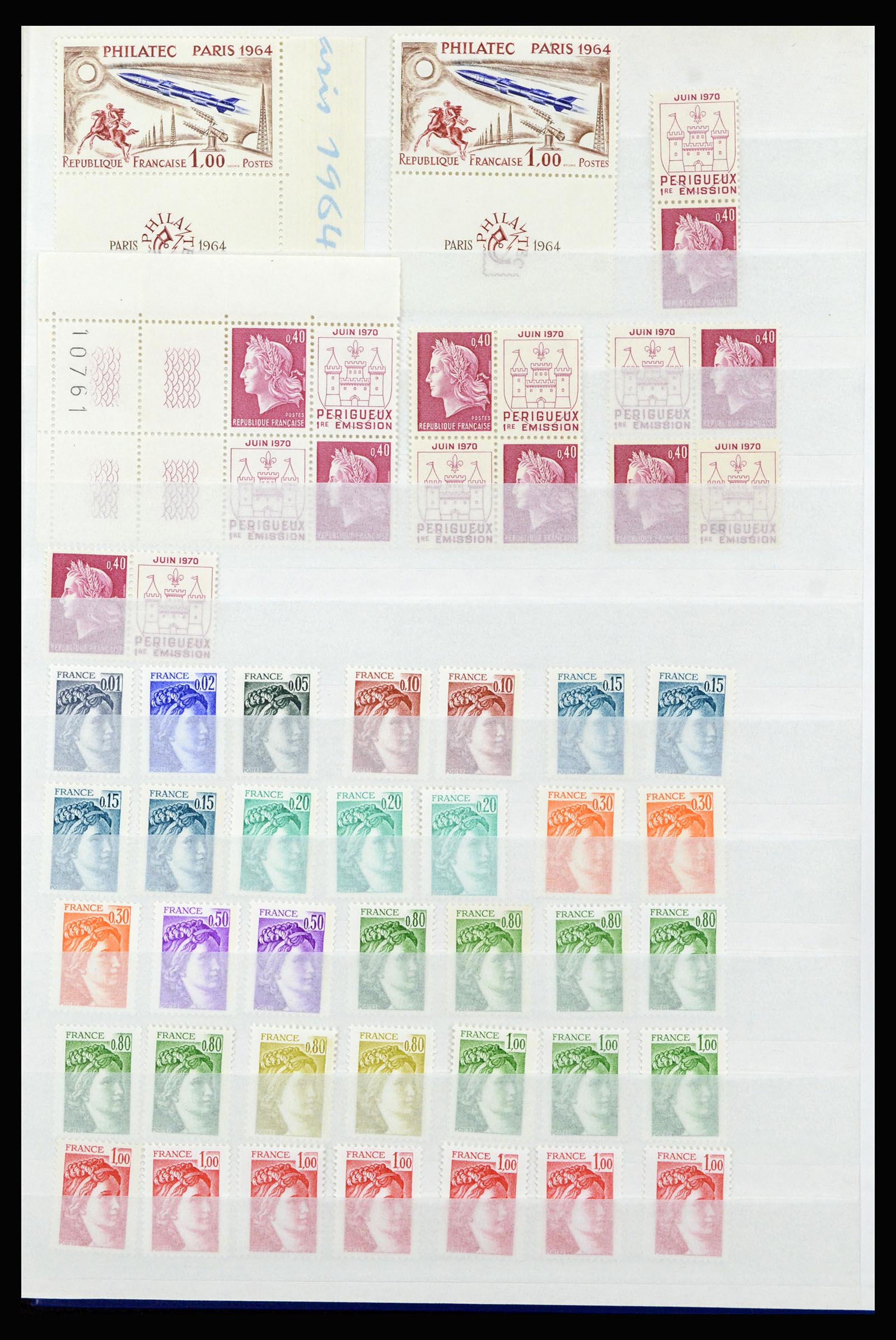 36619 173 - Postzegelverzameling 36619 Frankrijk 1945-1995.