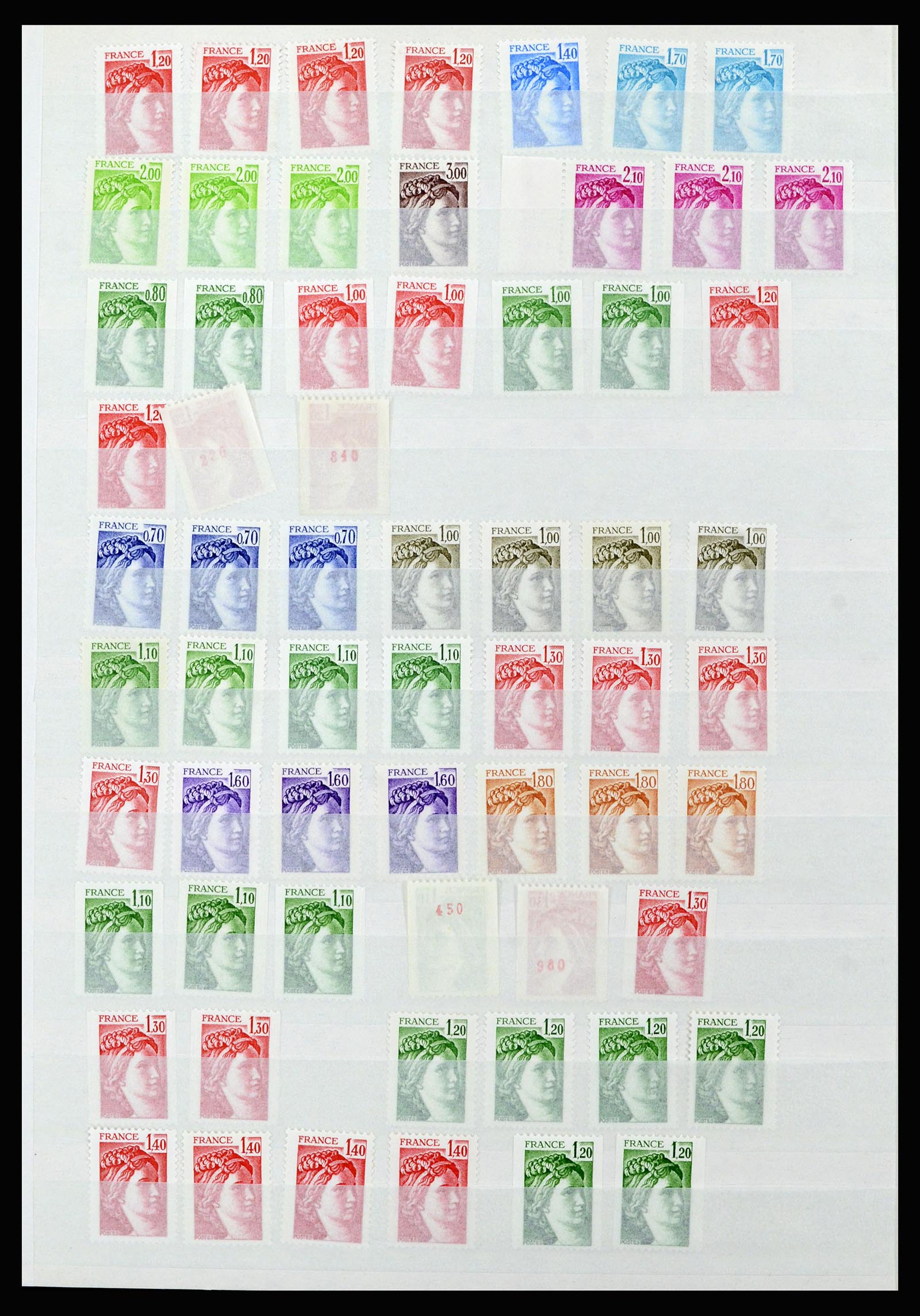 36619 174 - Postzegelverzameling 36619 Frankrijk 1945-1995.