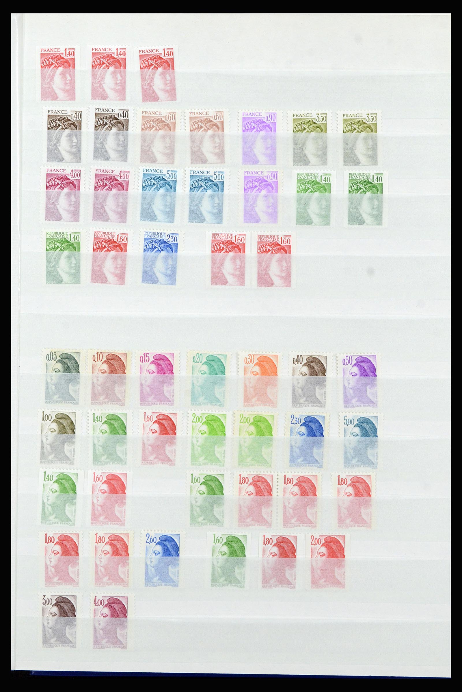 36619 175 - Stamp collection 36619 France 1945-1995.