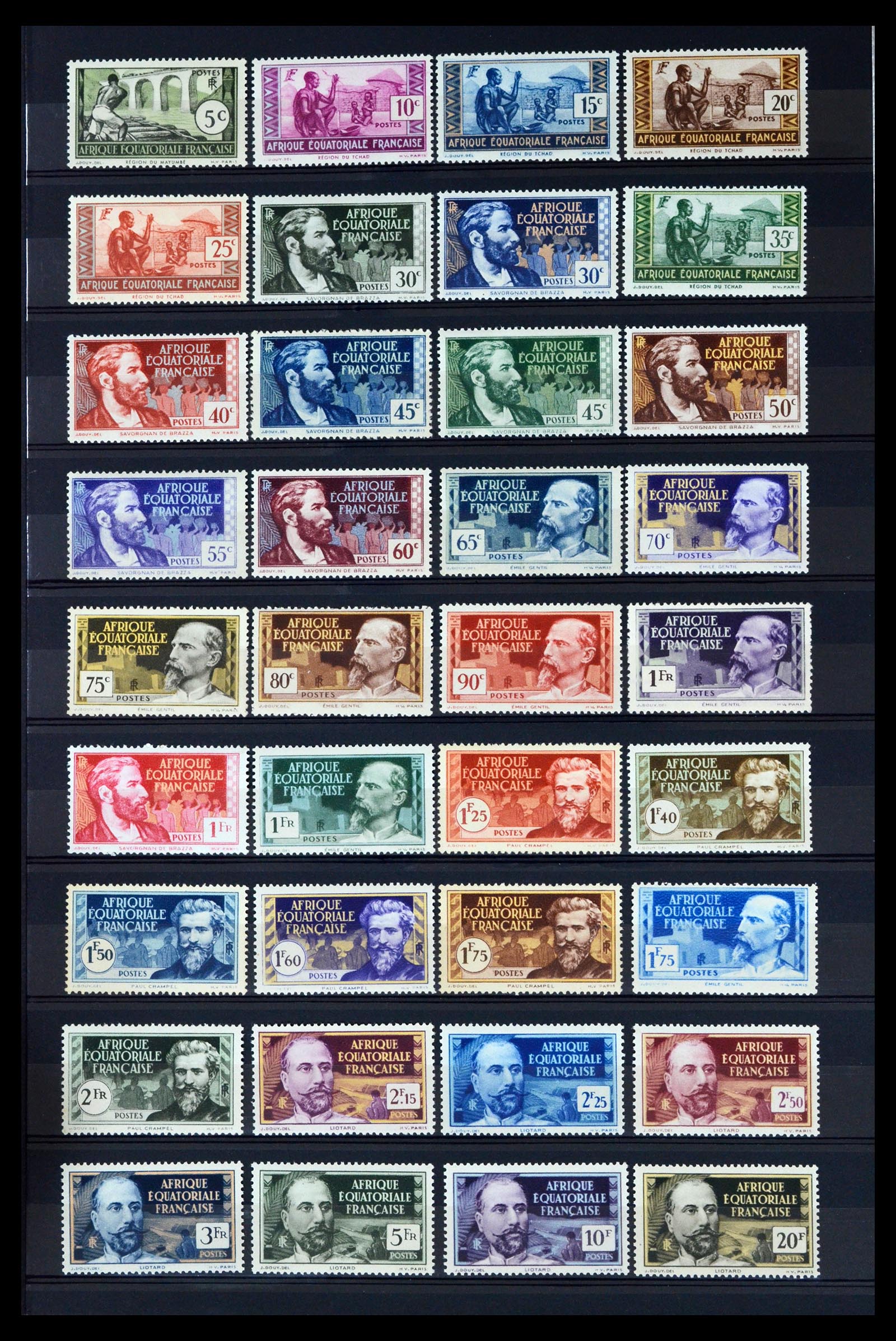 36620 002 - Stamp collection 36620 French colonies 1860-1950.