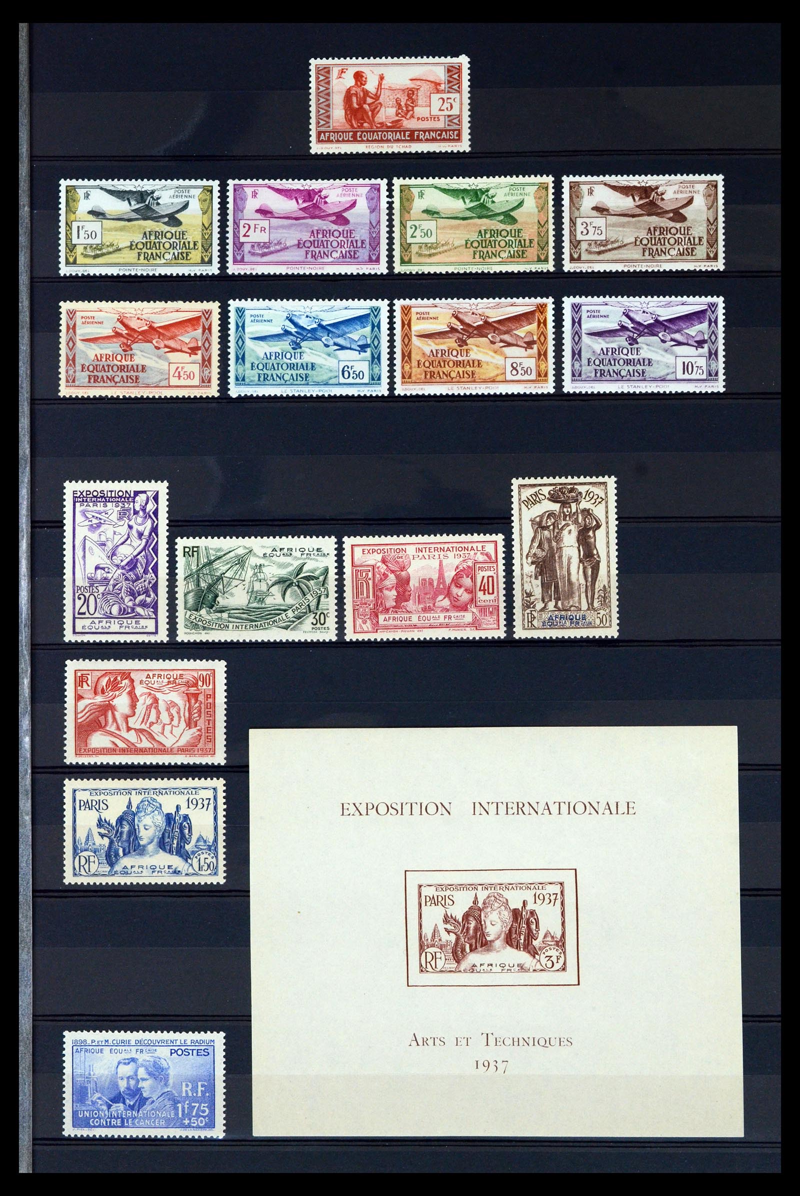36620 003 - Stamp collection 36620 French colonies 1860-1950.