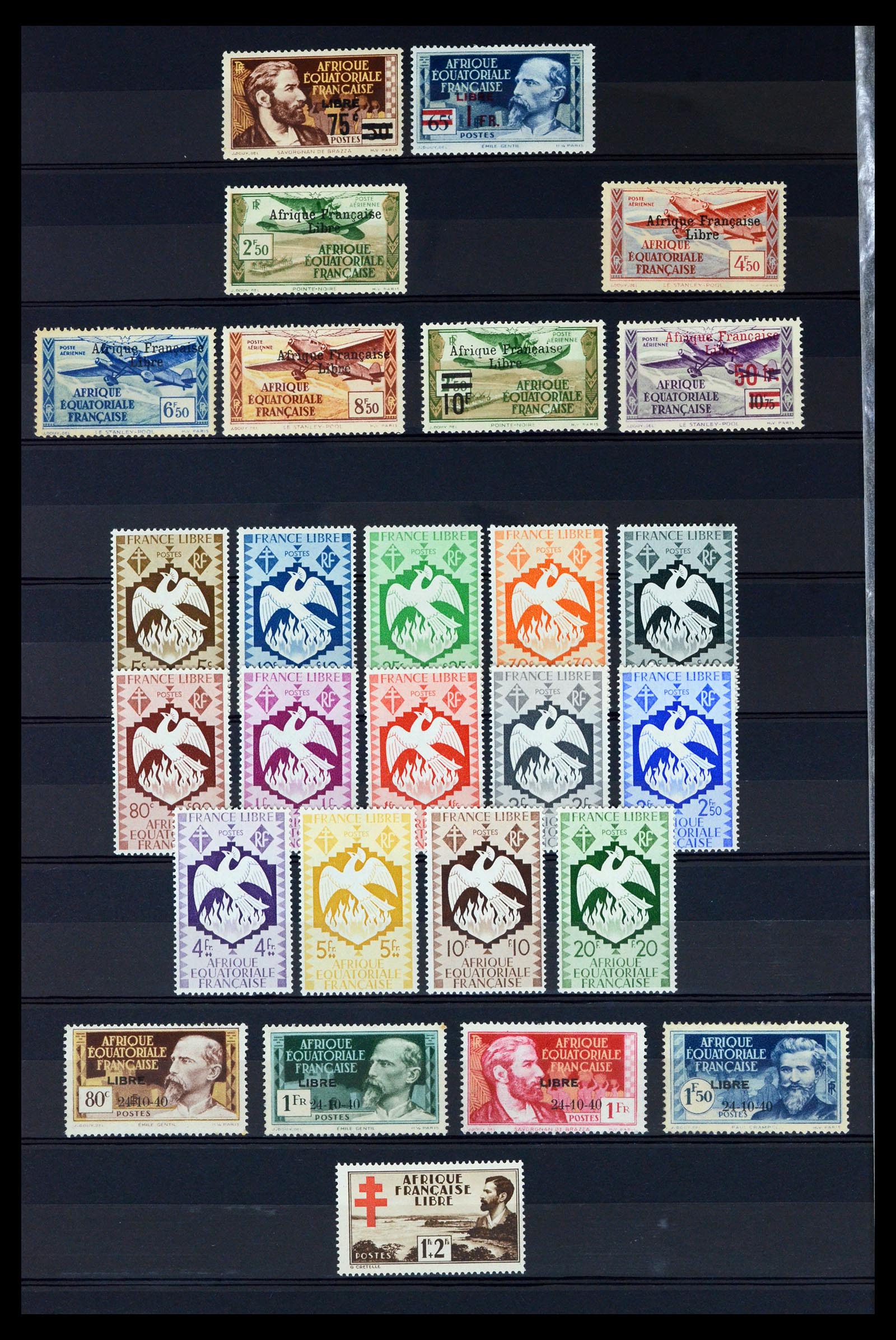 36620 006 - Stamp collection 36620 French colonies 1860-1950.