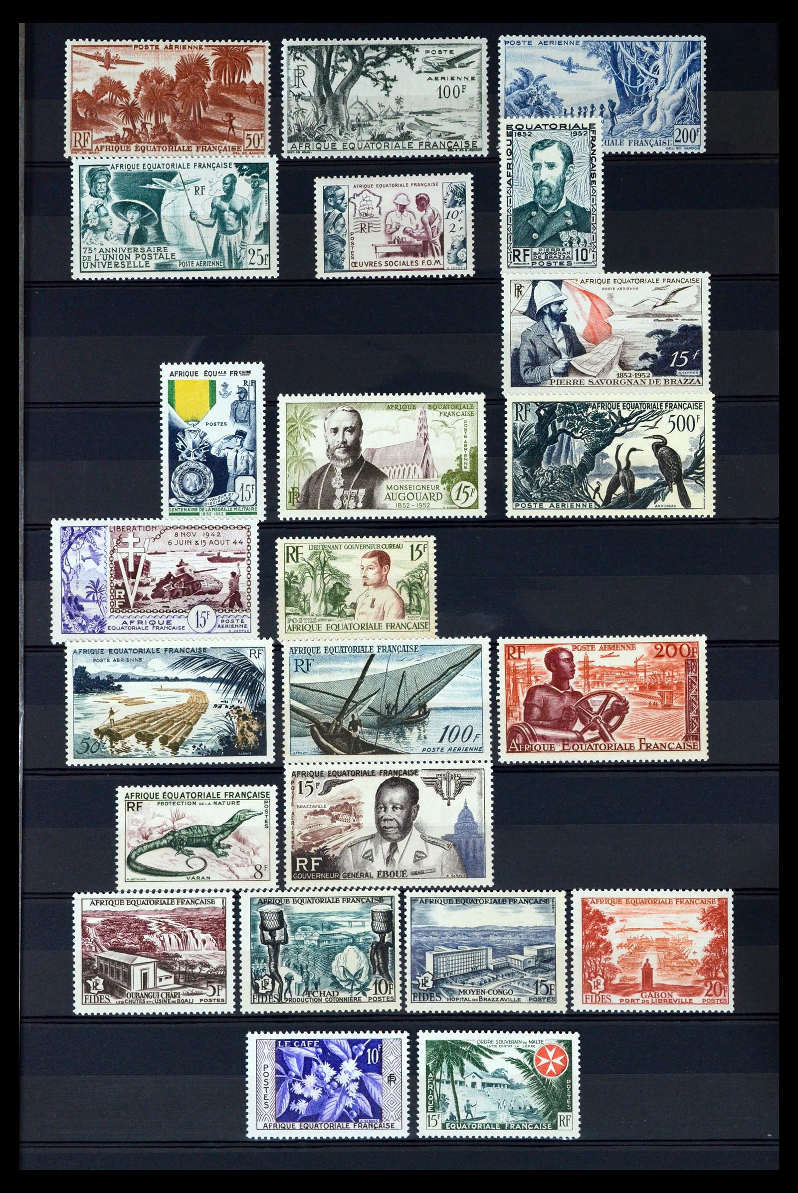 36620 011 - Stamp collection 36620 French colonies 1860-1950.