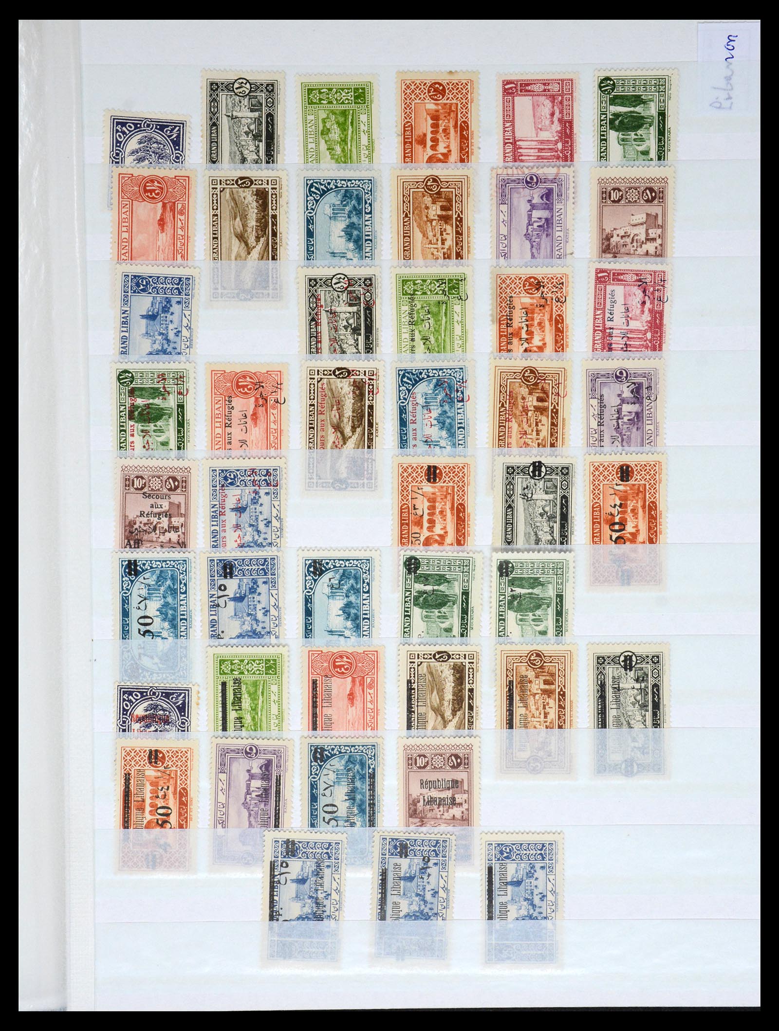 36620 023 - Stamp collection 36620 French colonies 1860-1950.