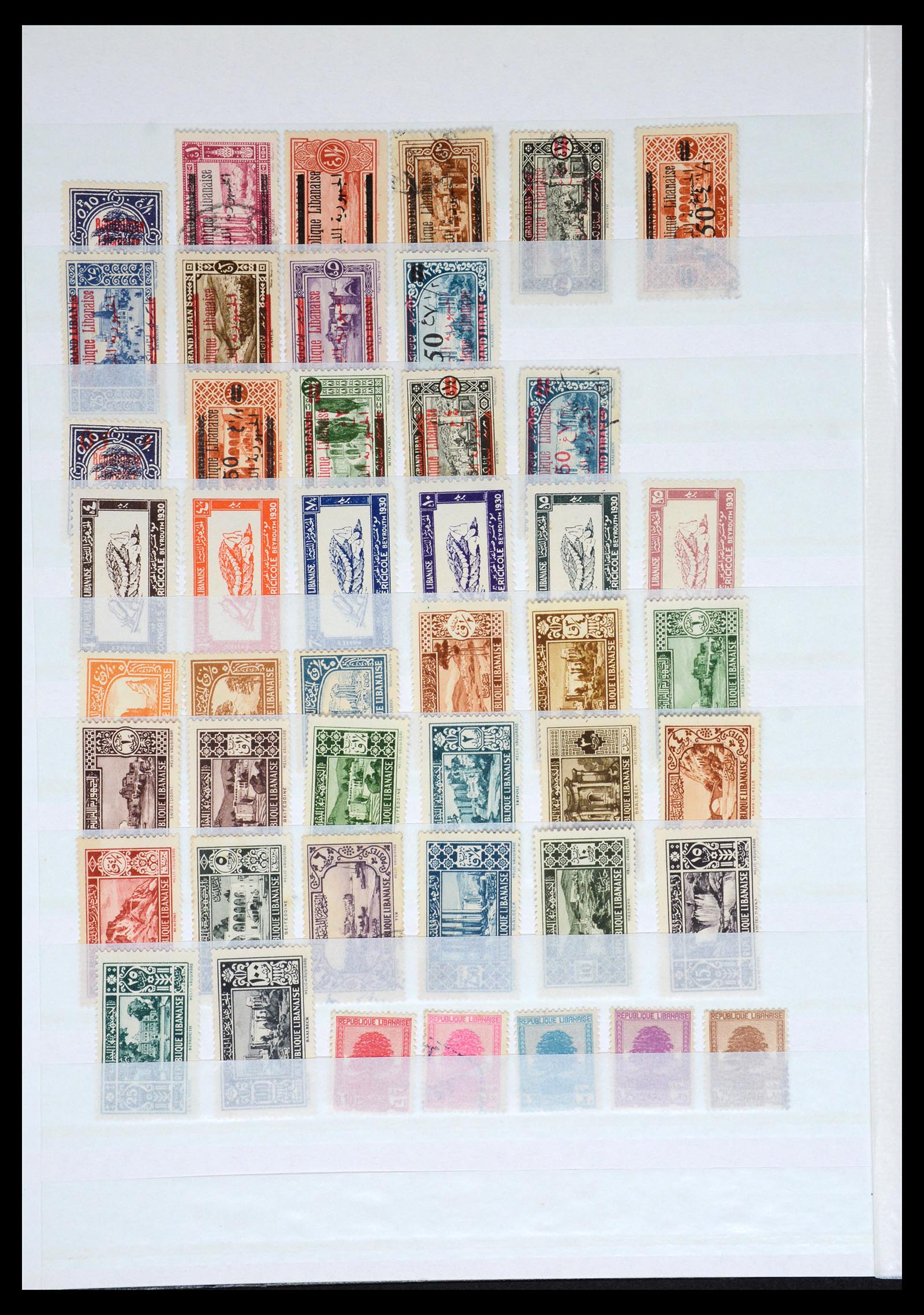 36620 024 - Stamp collection 36620 French colonies 1860-1950.