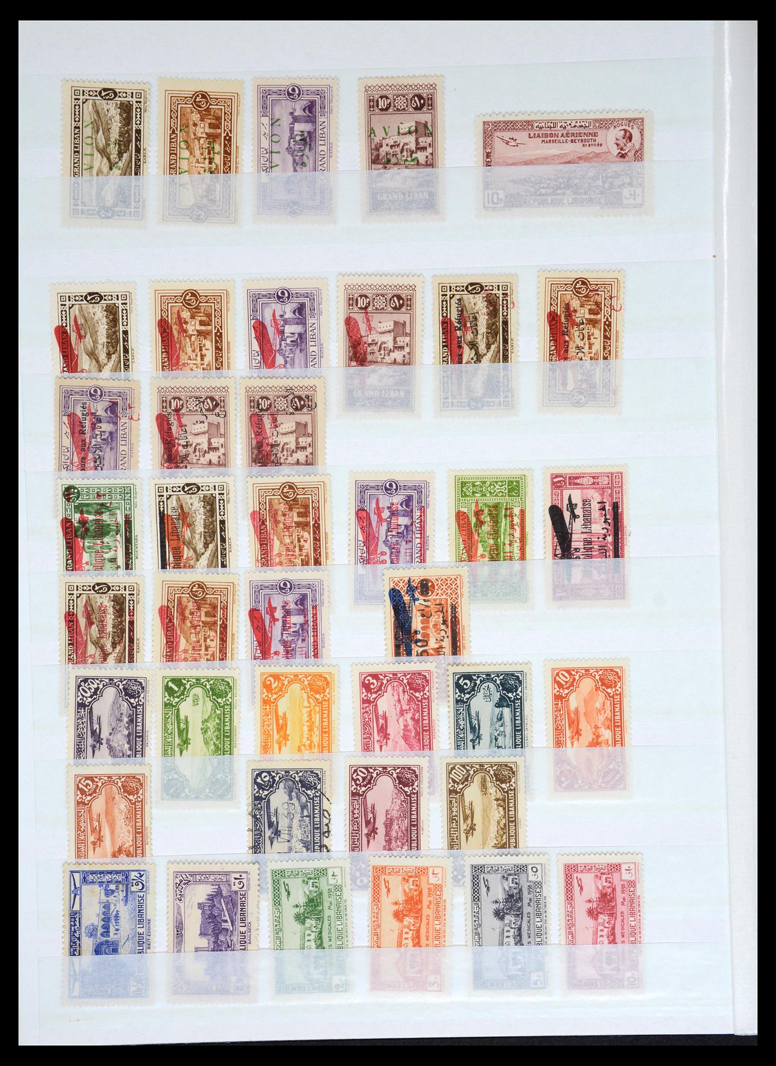 36620 026 - Stamp collection 36620 French colonies 1860-1950.