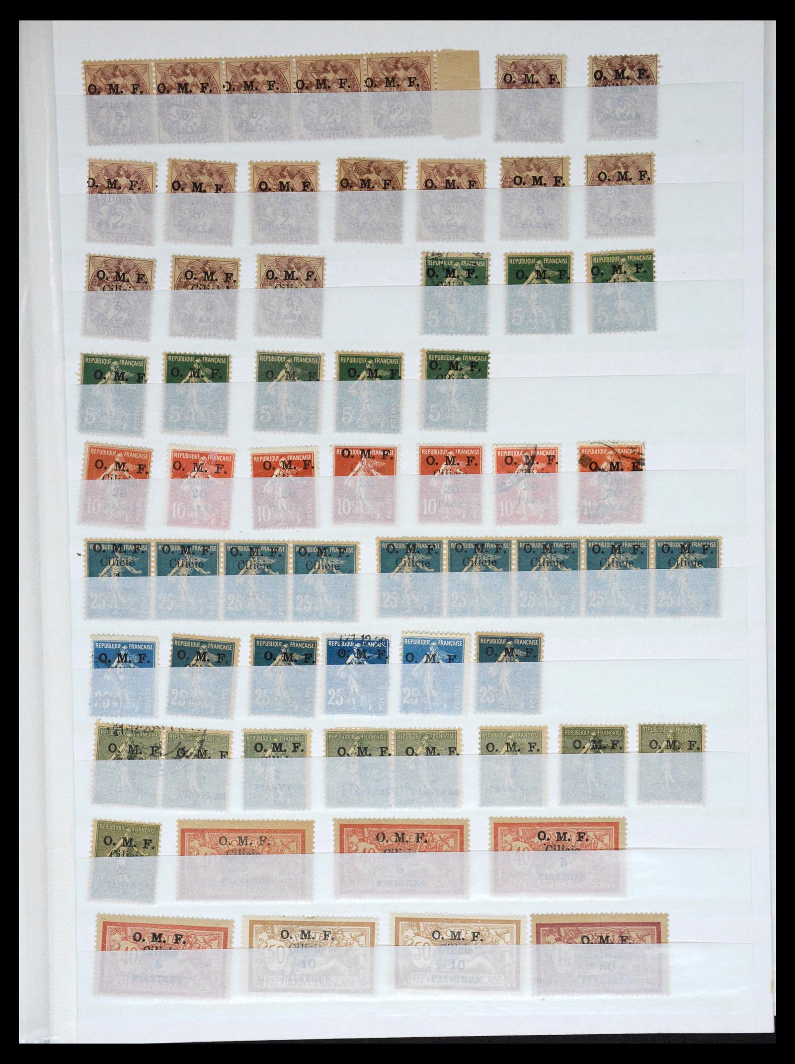 36620 037 - Stamp collection 36620 French colonies 1860-1950.