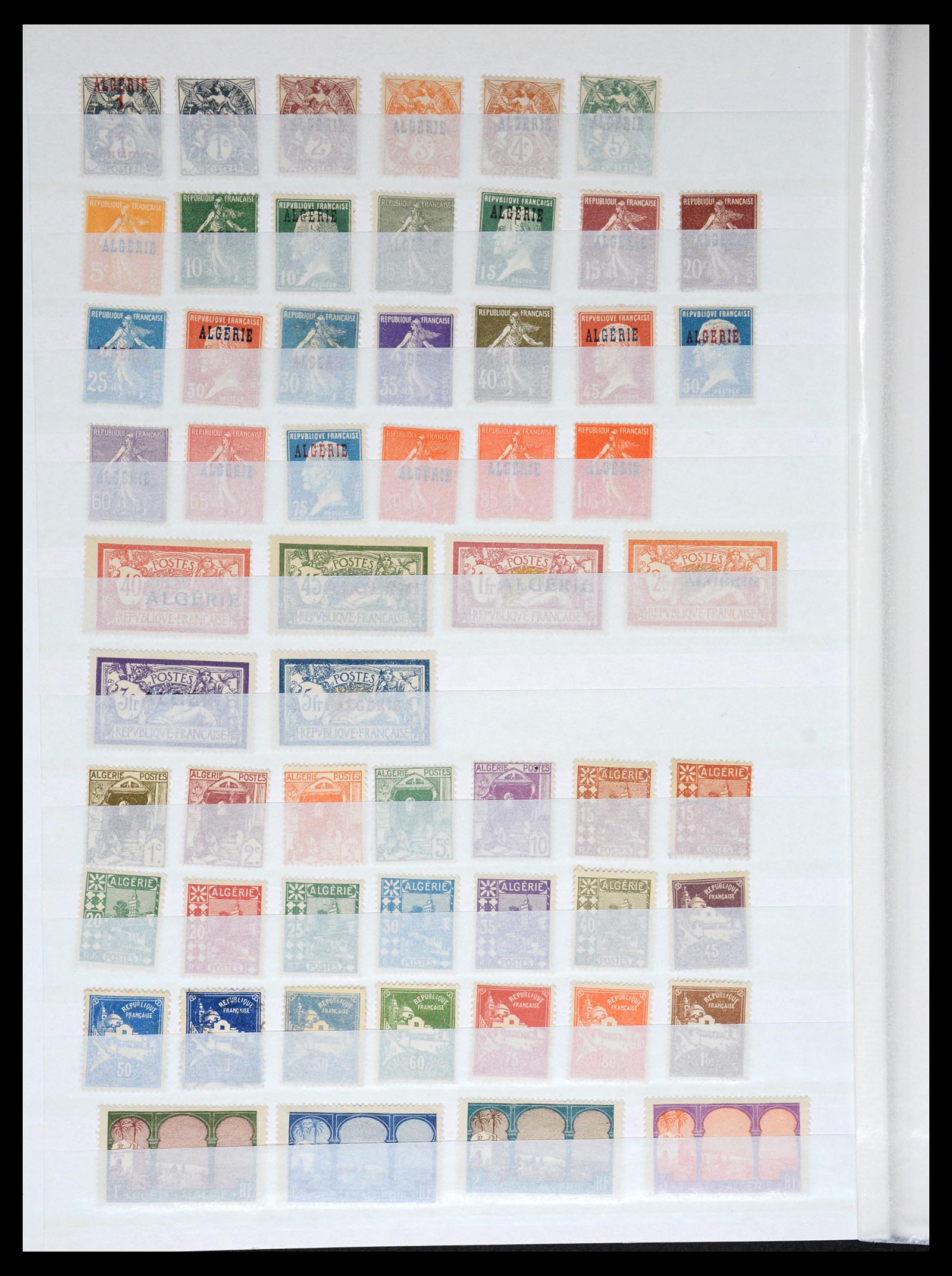 36620 054 - Stamp collection 36620 French colonies 1860-1950.