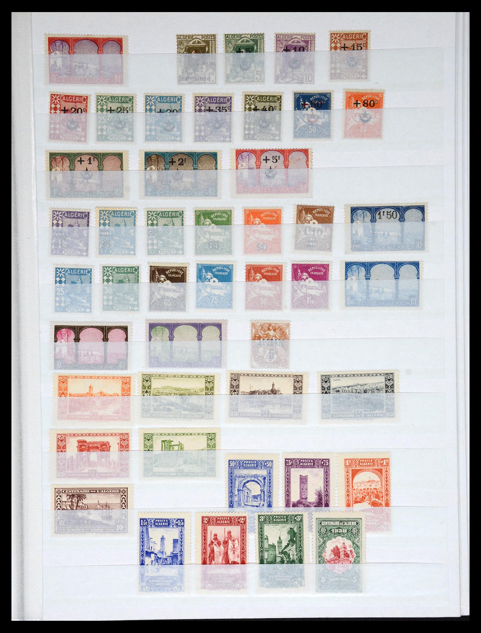 36620 055 - Stamp collection 36620 French colonies 1860-1950.