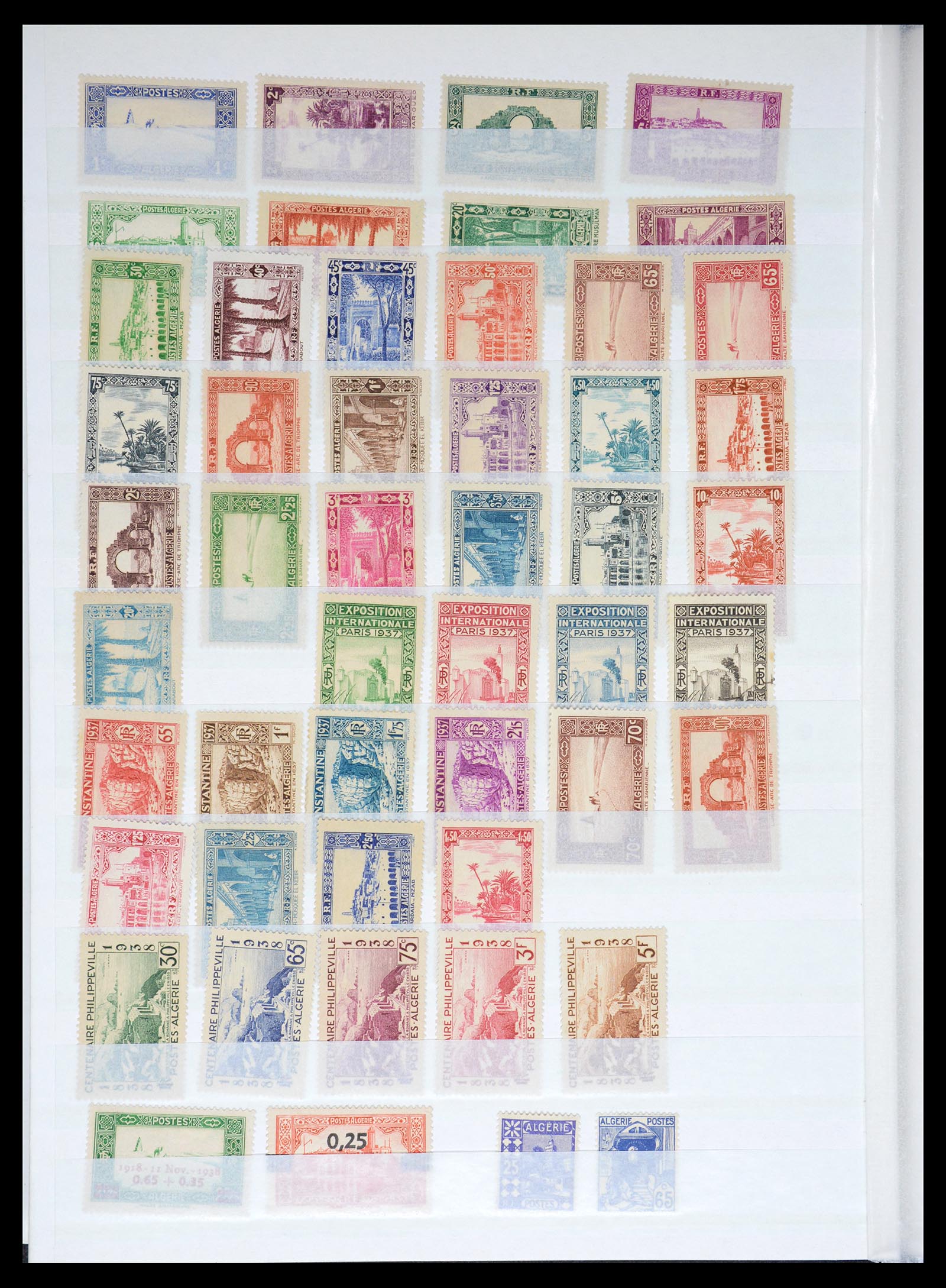 36620 056 - Stamp collection 36620 French colonies 1860-1950.
