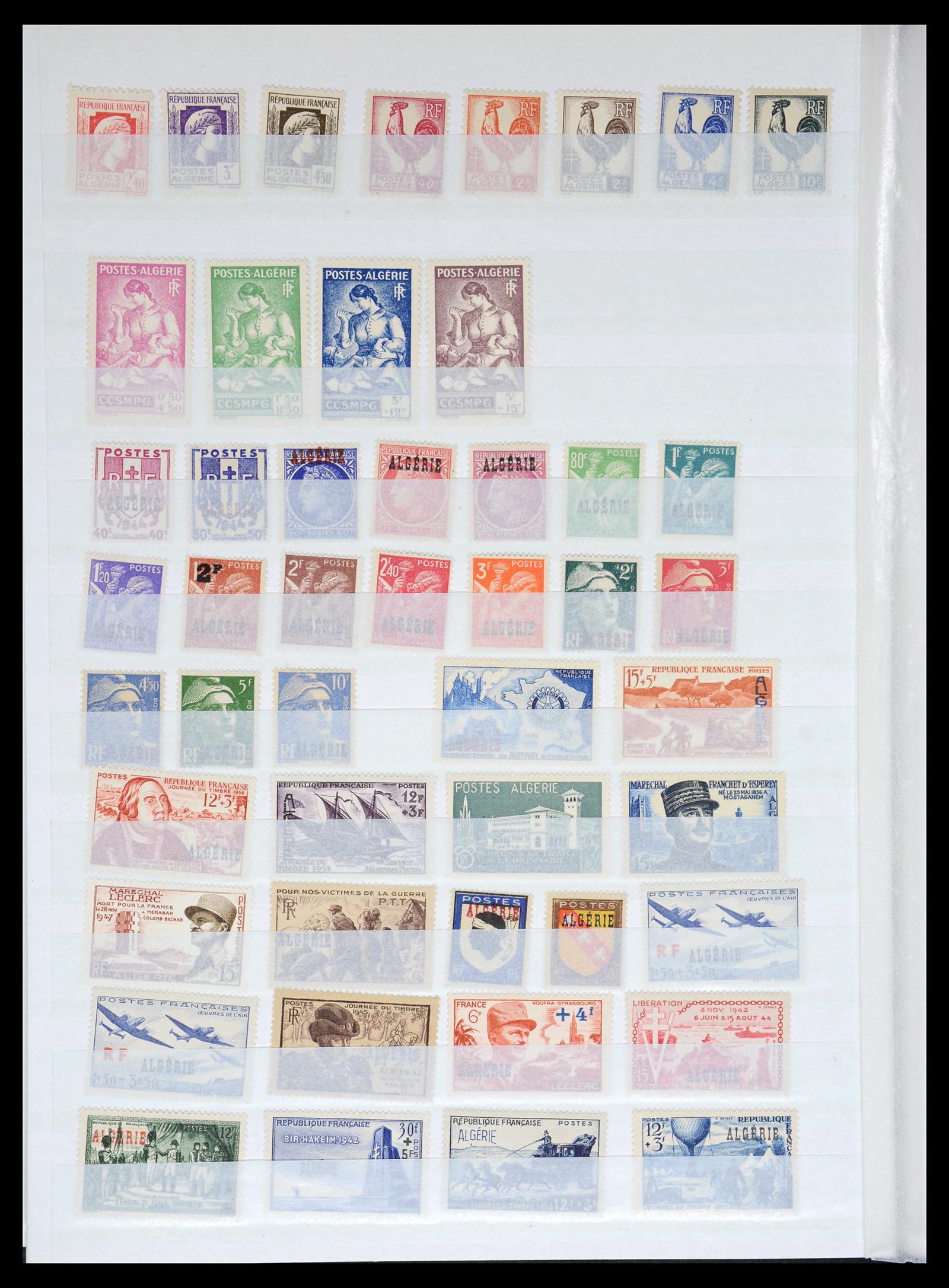 36620 058 - Stamp collection 36620 French colonies 1860-1950.