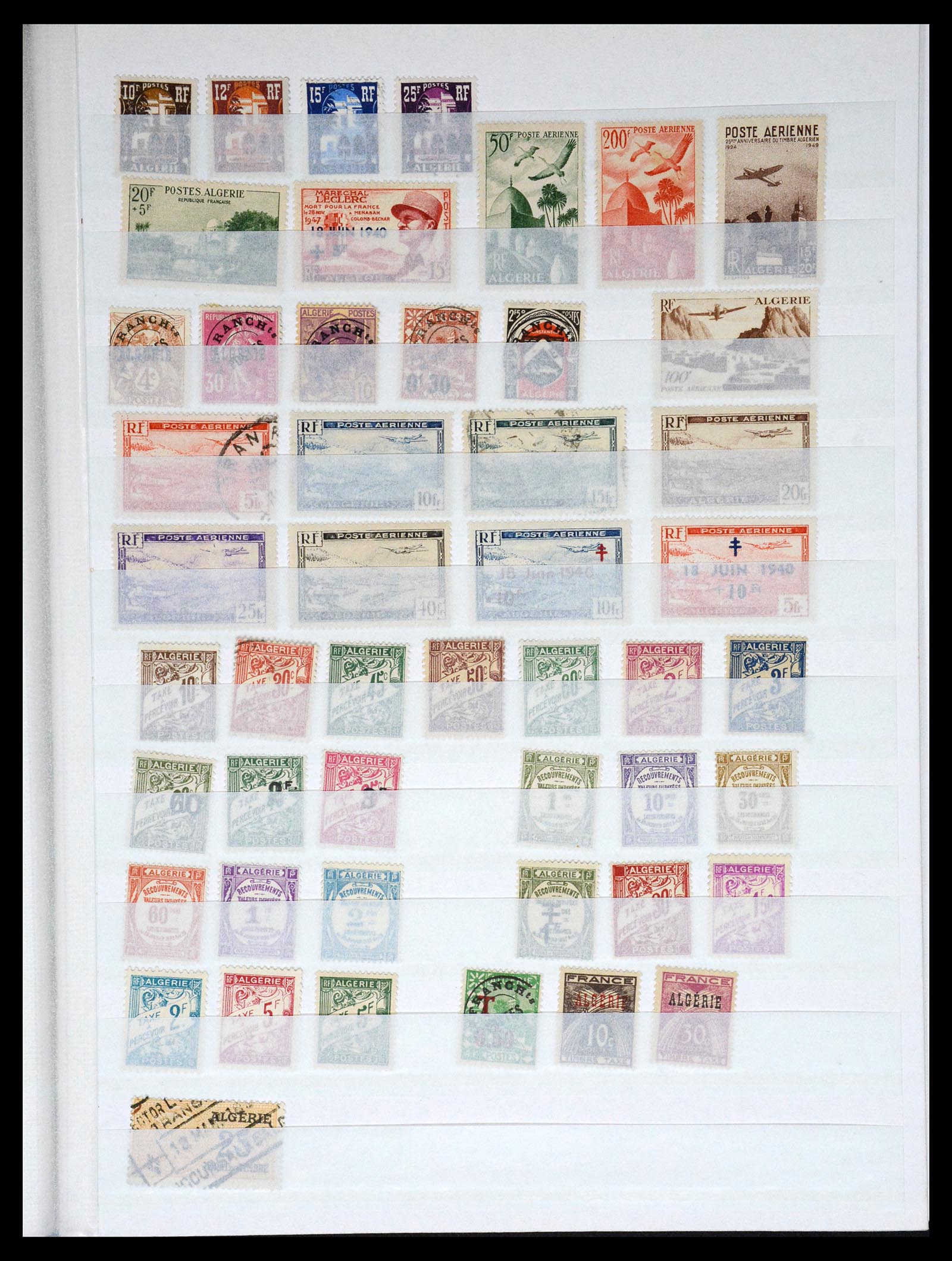 36620 061 - Stamp collection 36620 French colonies 1860-1950.