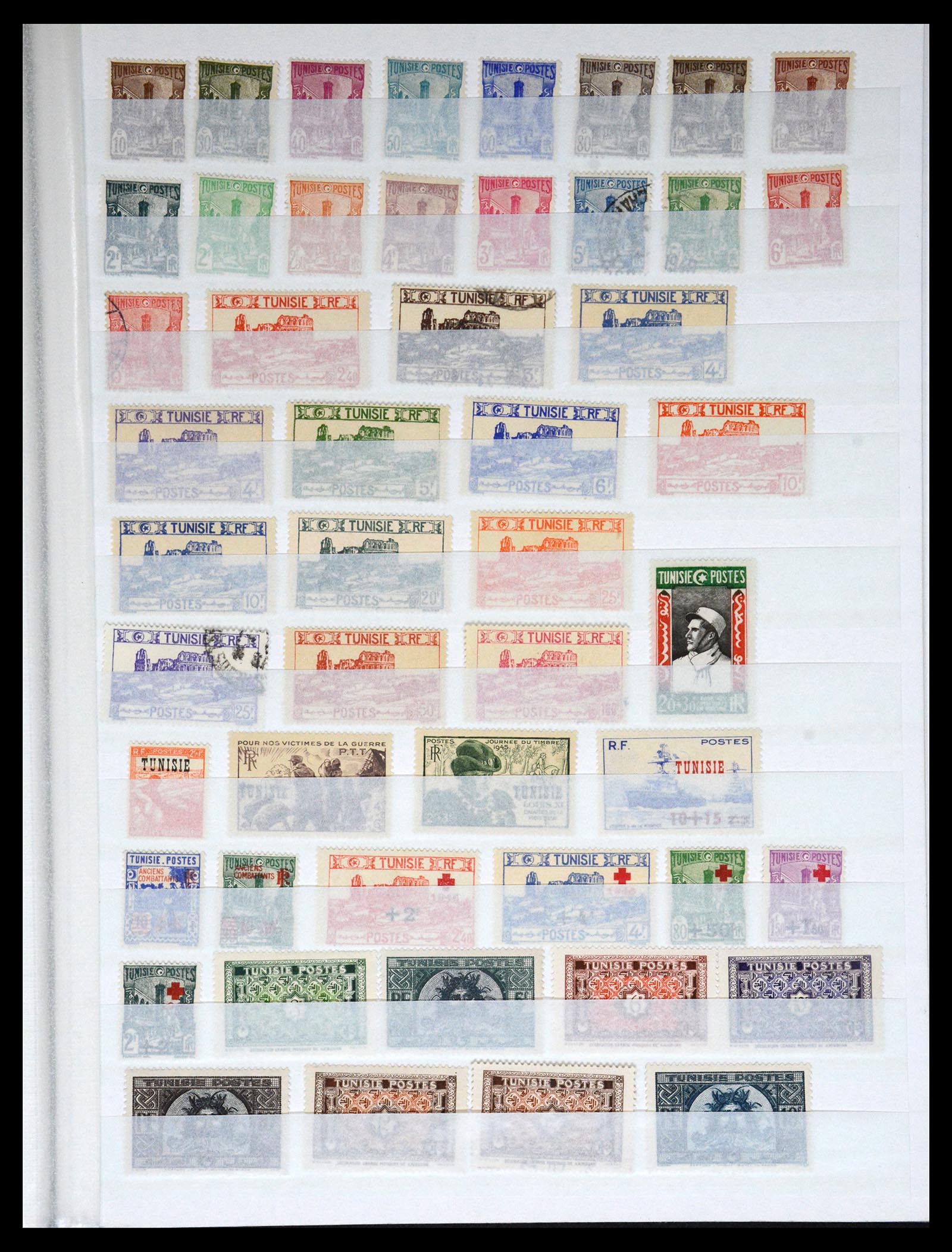 36620 067 - Stamp collection 36620 French colonies 1860-1950.