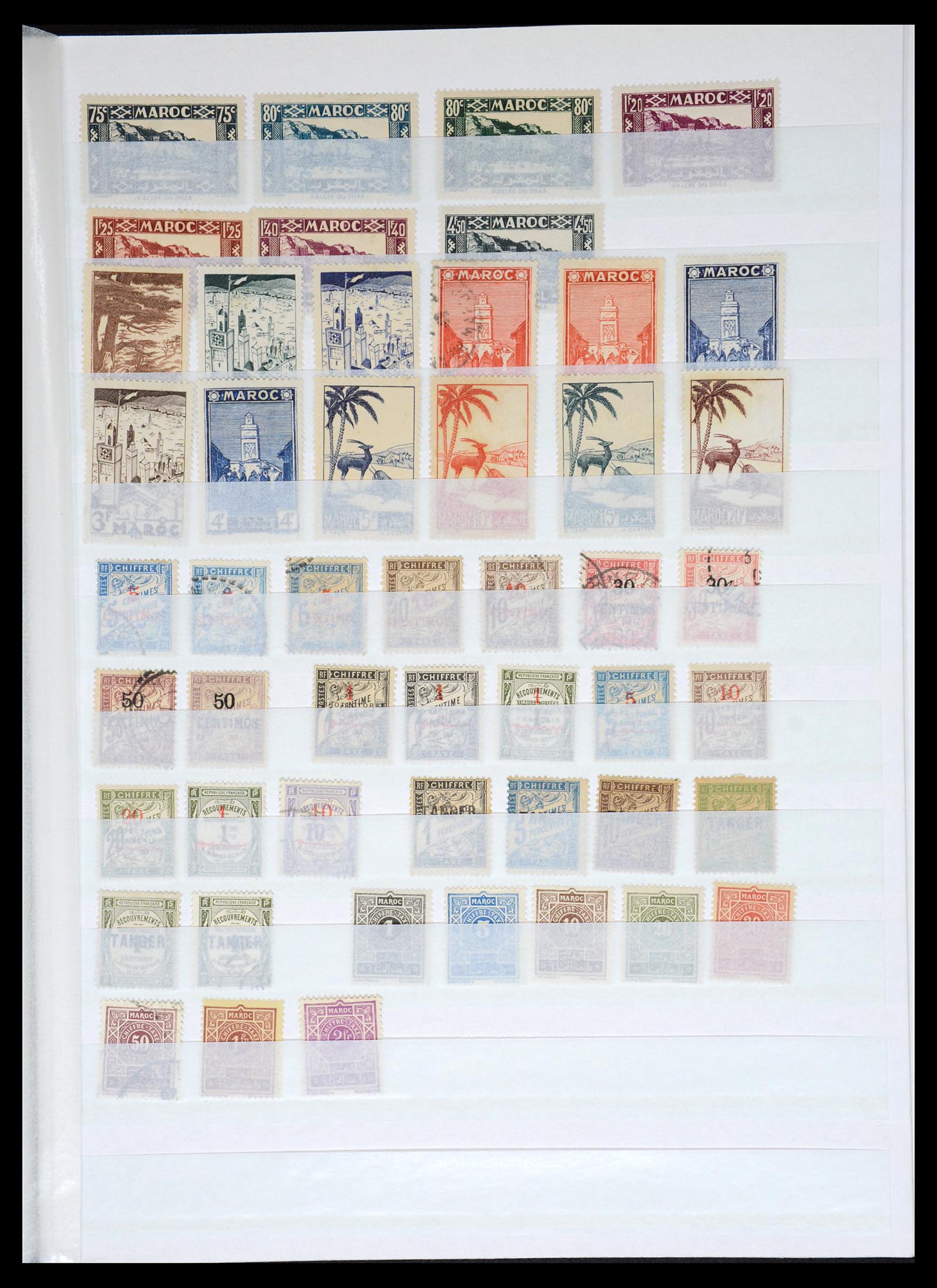 36620 075 - Stamp collection 36620 French colonies 1860-1950.