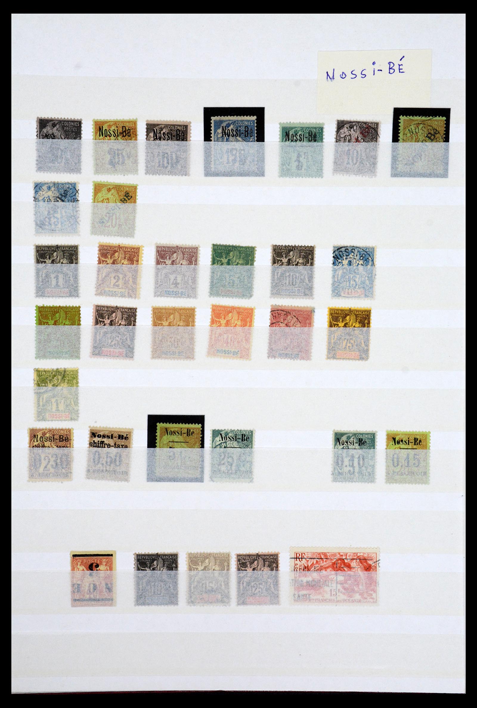 36620 098 - Stamp collection 36620 French colonies 1860-1950.