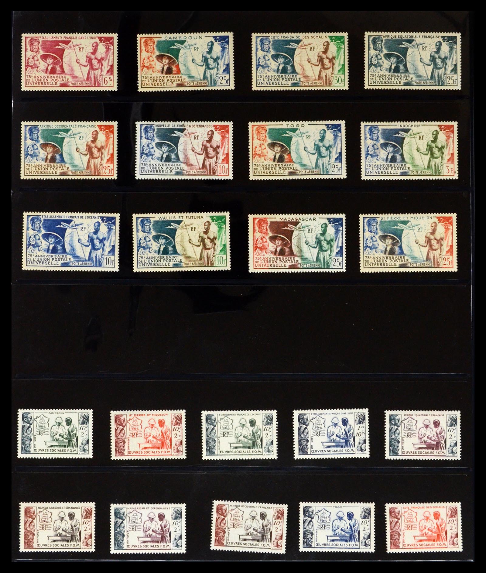 36620 116 - Stamp collection 36620 French colonies 1860-1950.