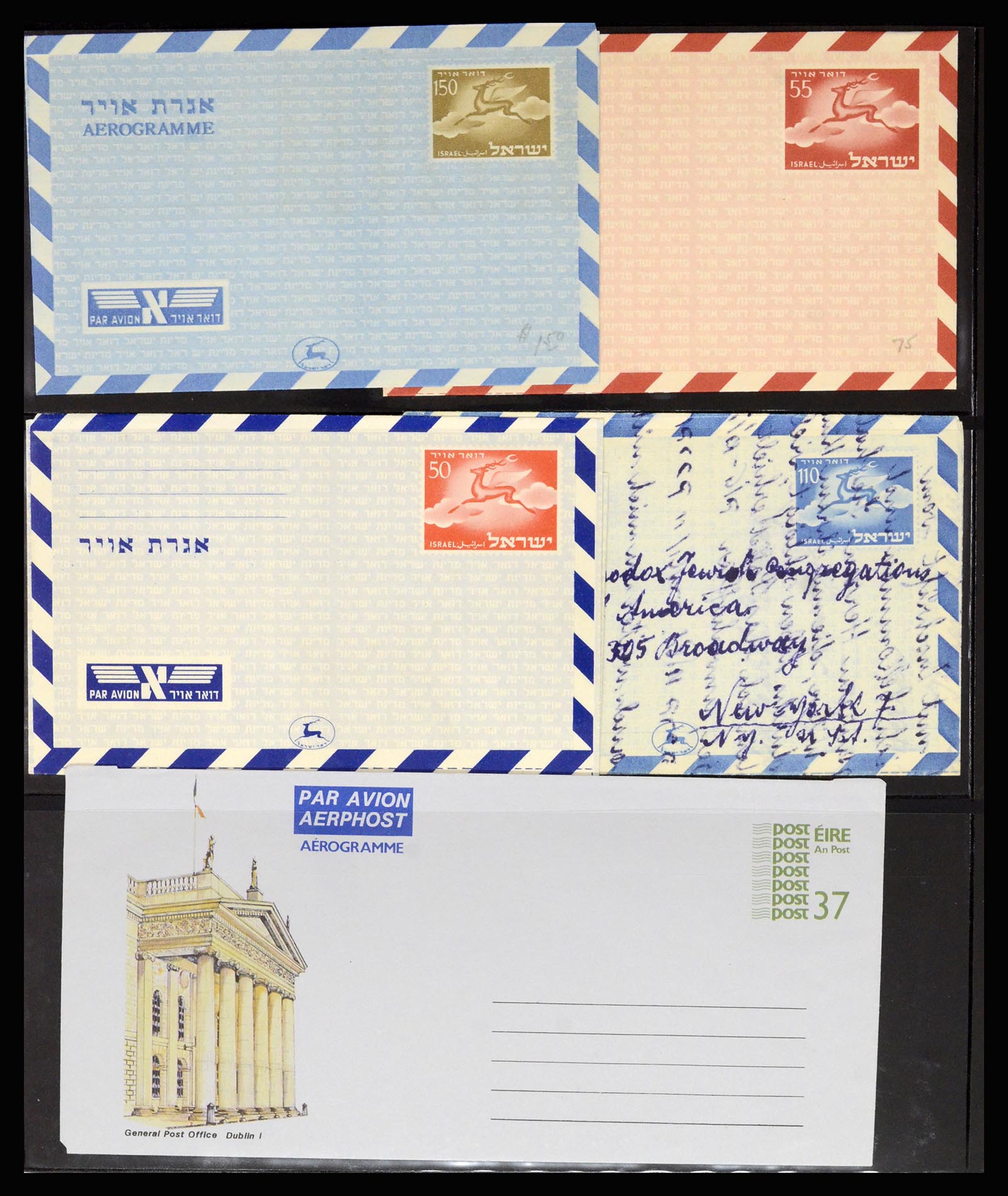 36627 030 - Stamp collection 36627 World aerograms.