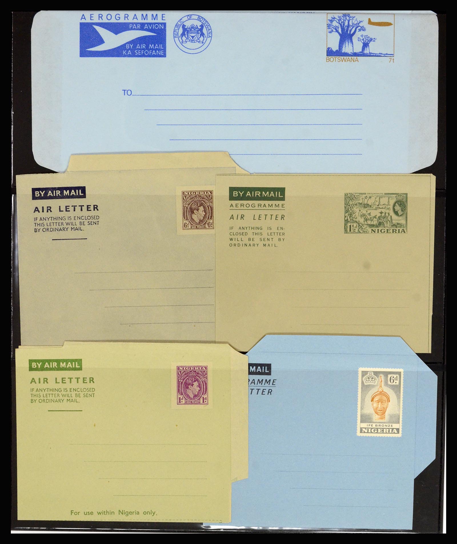 36627 041 - Stamp collection 36627 World aerograms.