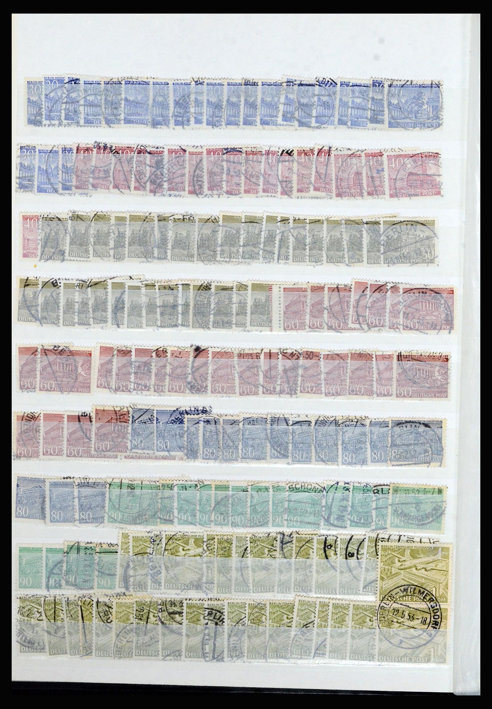 36628 004 - Postzegelverzameling 36628 Berlin 1948-1990.