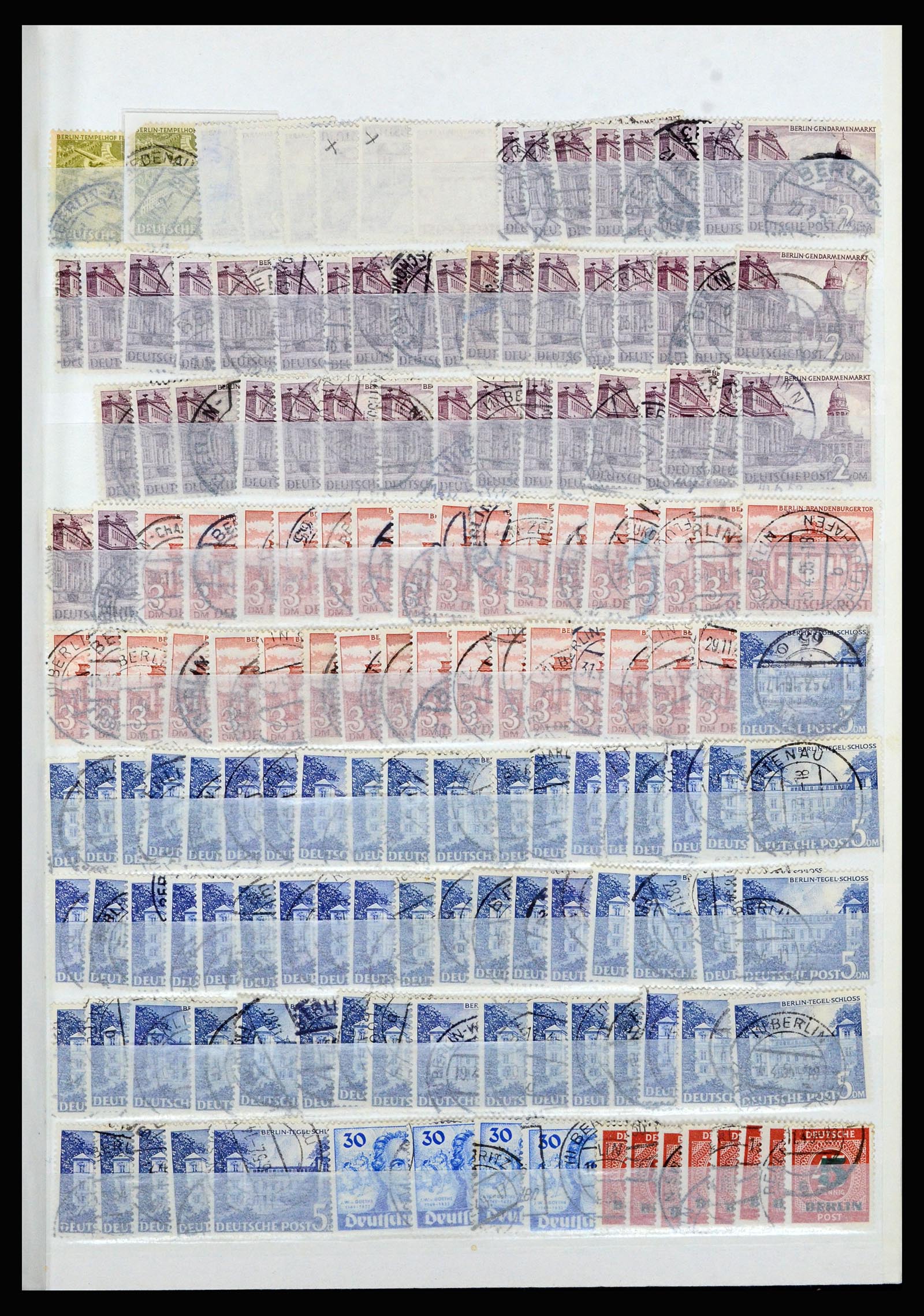 36628 005 - Postzegelverzameling 36628 Berlin 1948-1990.