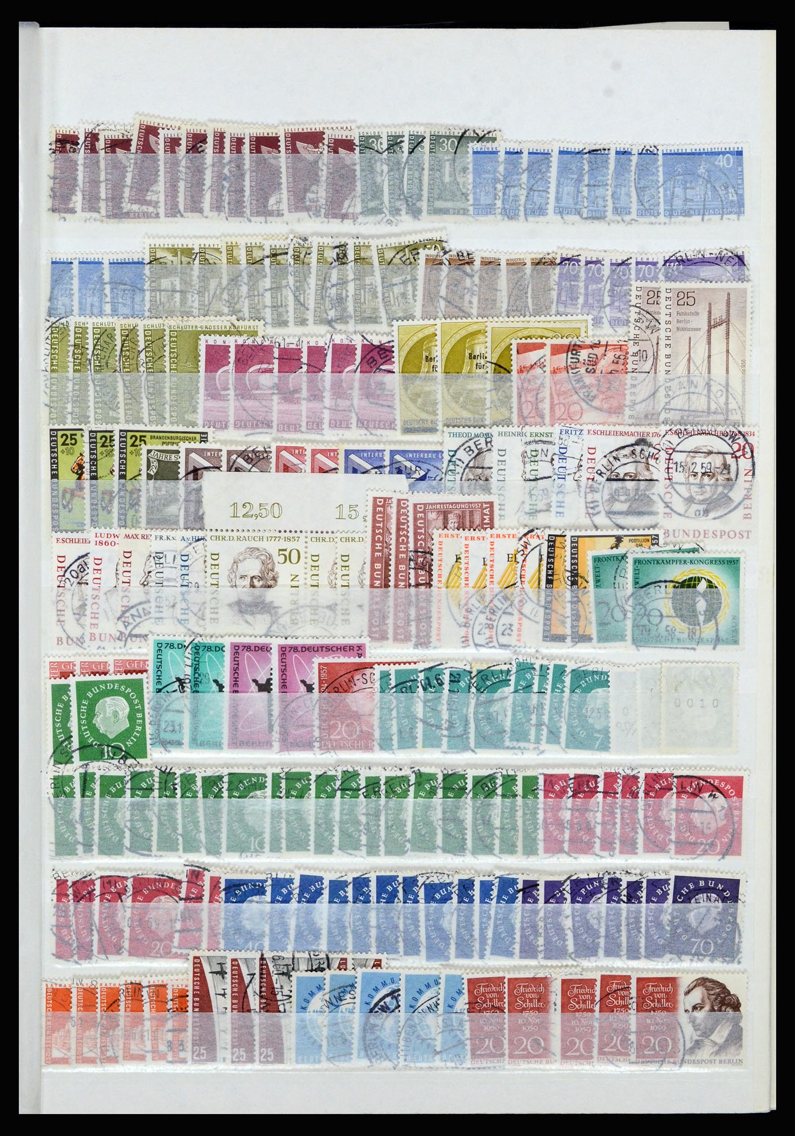 36628 009 - Postzegelverzameling 36628 Berlin 1948-1990.