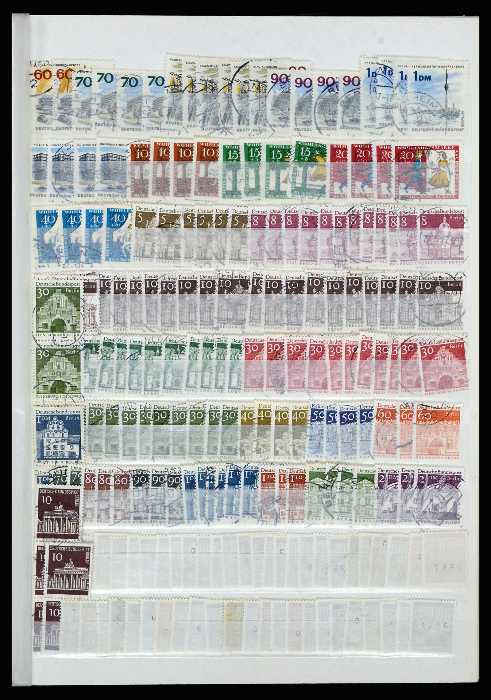36628 013 - Postzegelverzameling 36628 Berlin 1948-1990.