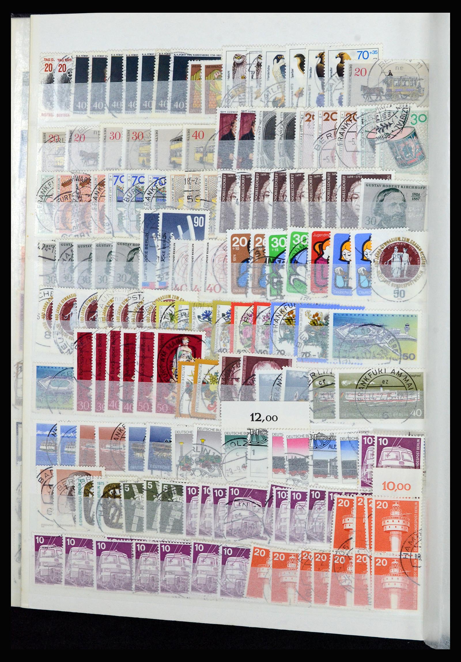 36628 018 - Postzegelverzameling 36628 Berlin 1948-1990.