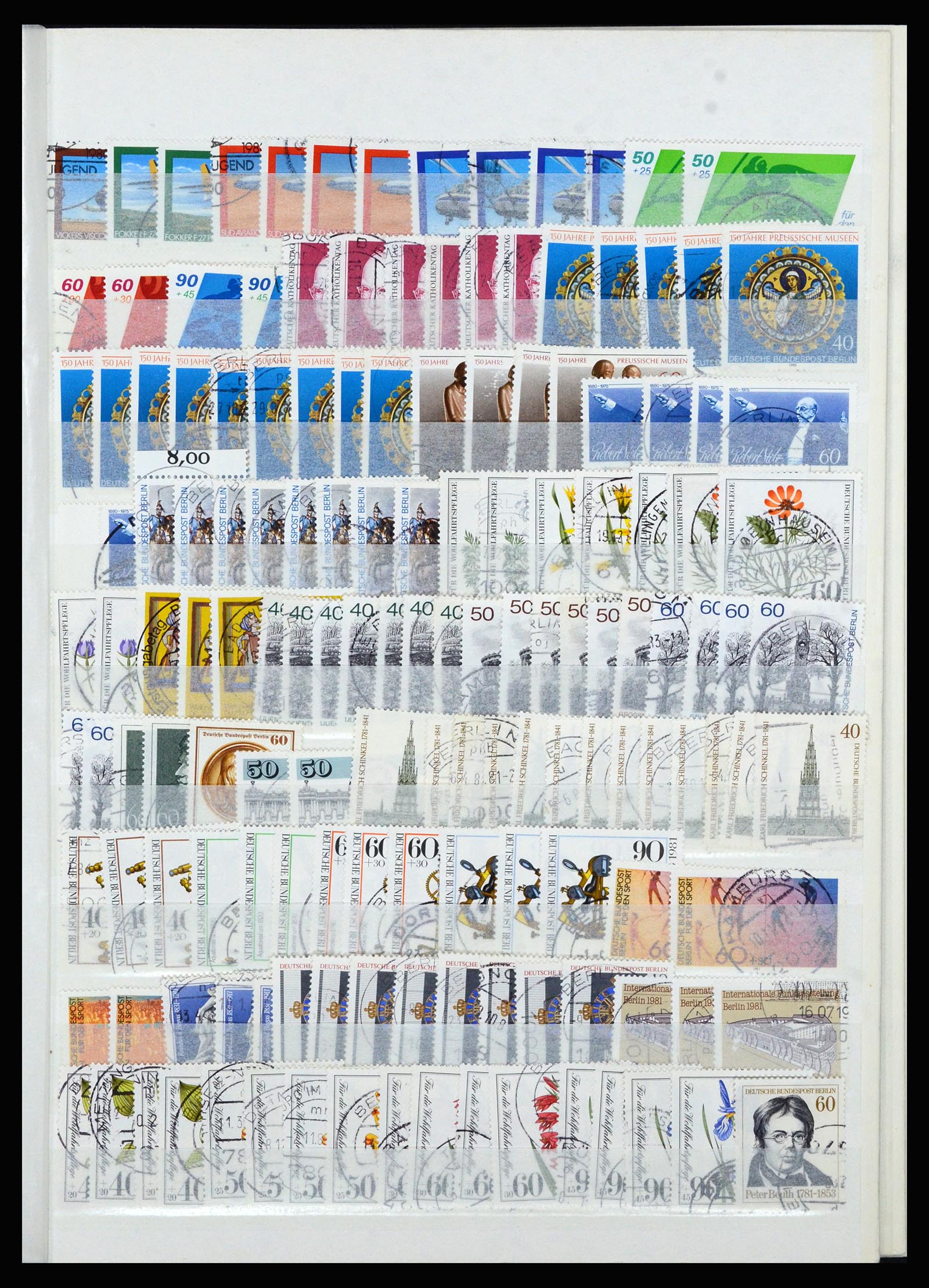 36628 025 - Stamp collection 36628 Berlijn 1948-1990.
