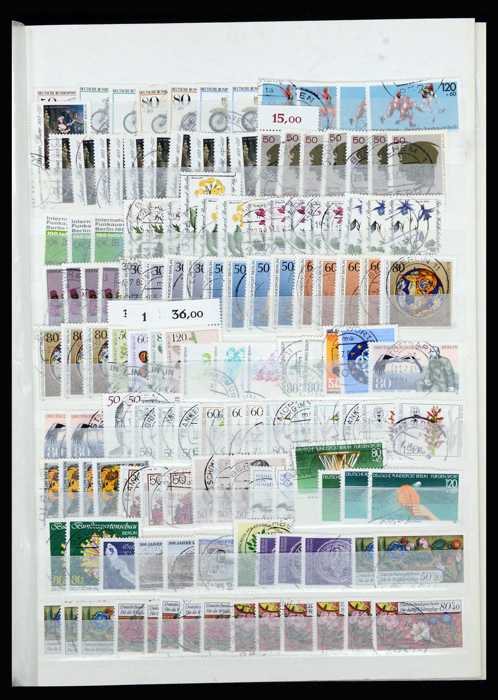 36628 027 - Stamp collection 36628 Berlijn 1948-1990.