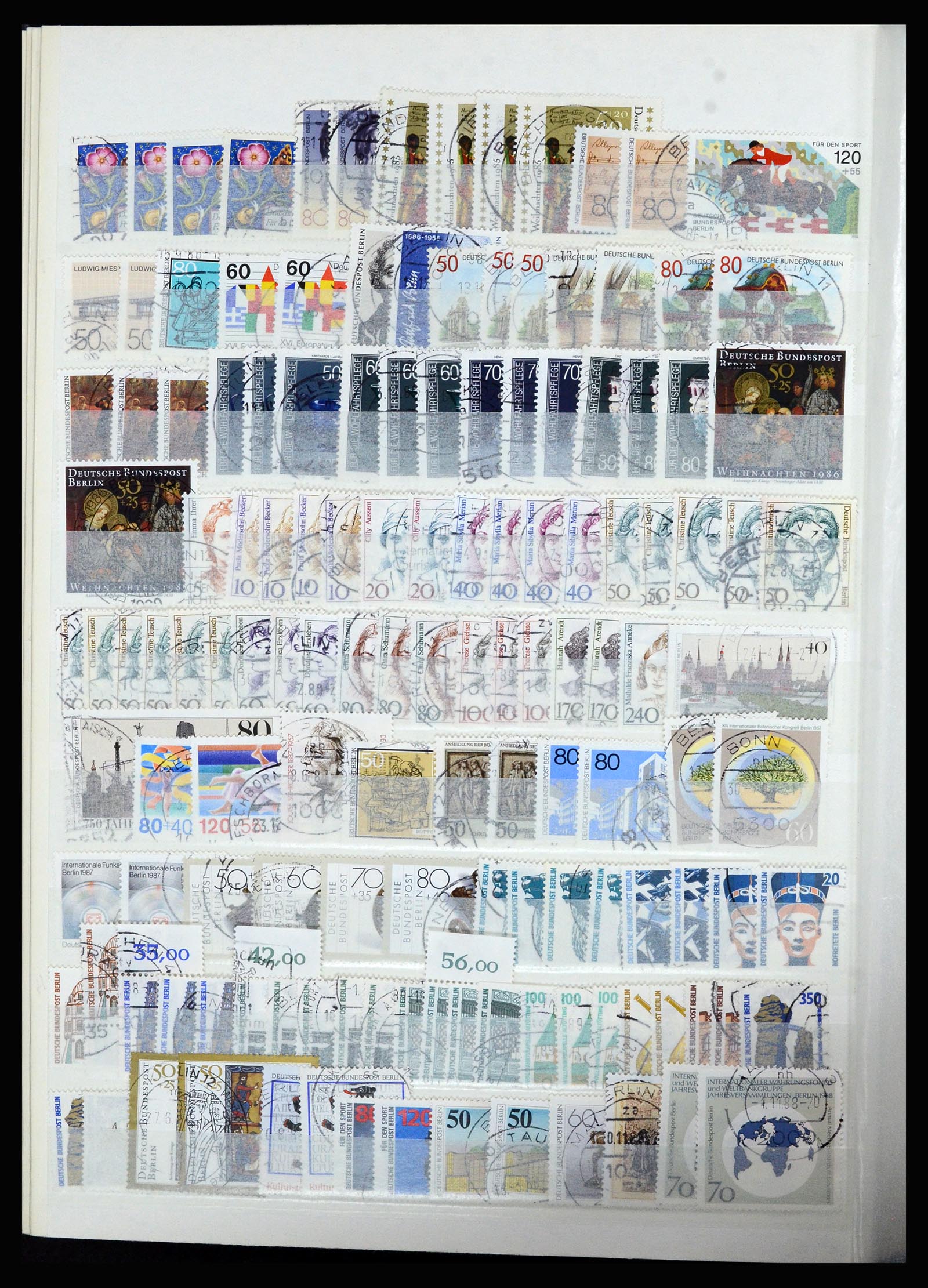 36628 028 - Stamp collection 36628 Berlijn 1948-1990.
