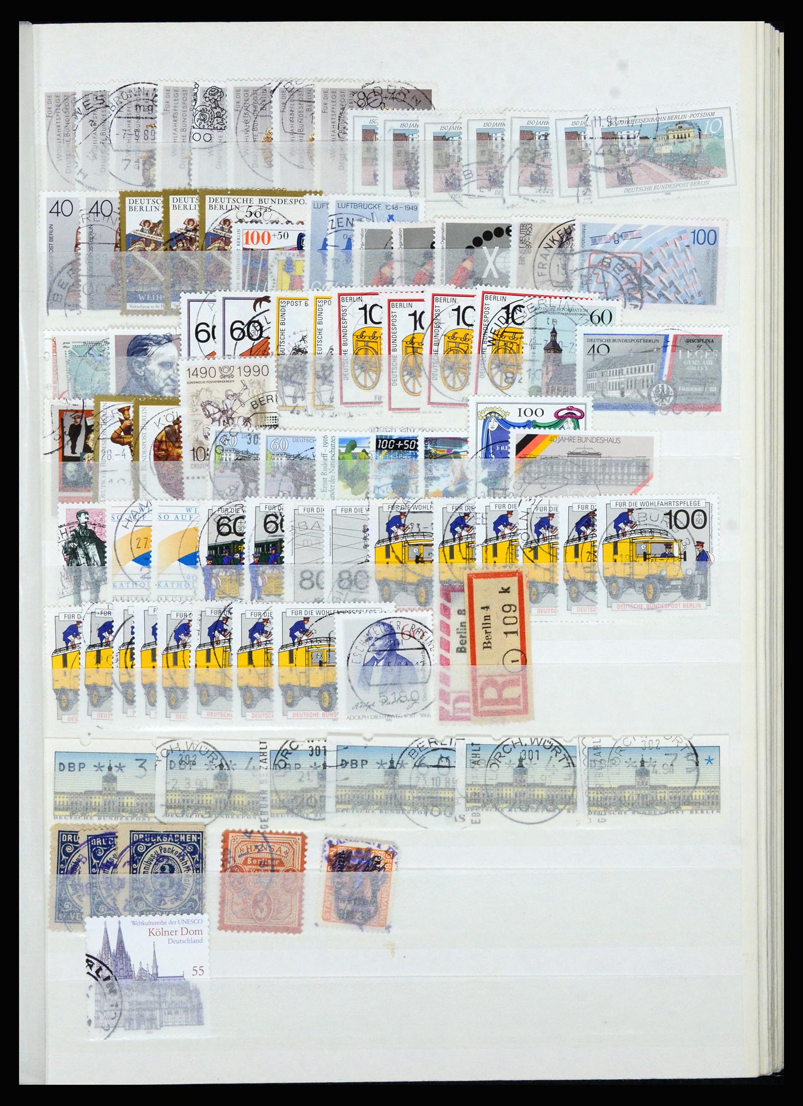 36628 029 - Stamp collection 36628 Berlijn 1948-1990.
