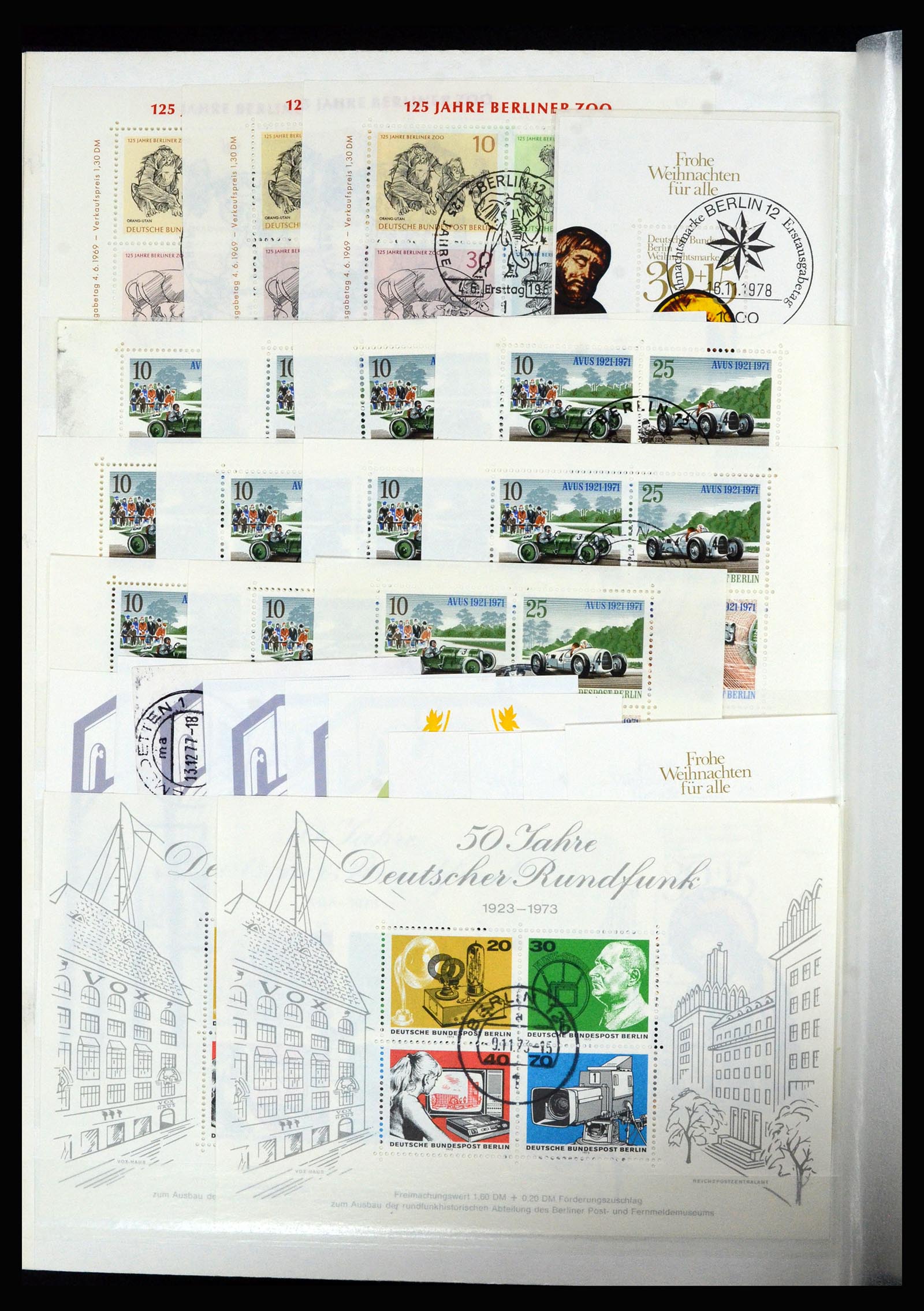 36628 032 - Stamp collection 36628 Berlijn 1948-1990.