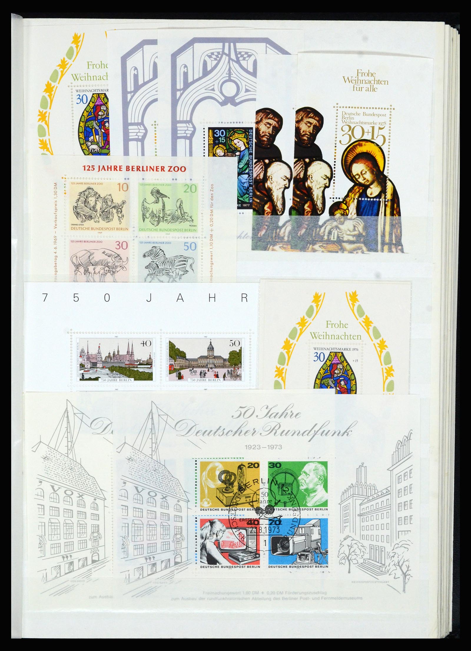 36628 033 - Stamp collection 36628 Berlijn 1948-1990.