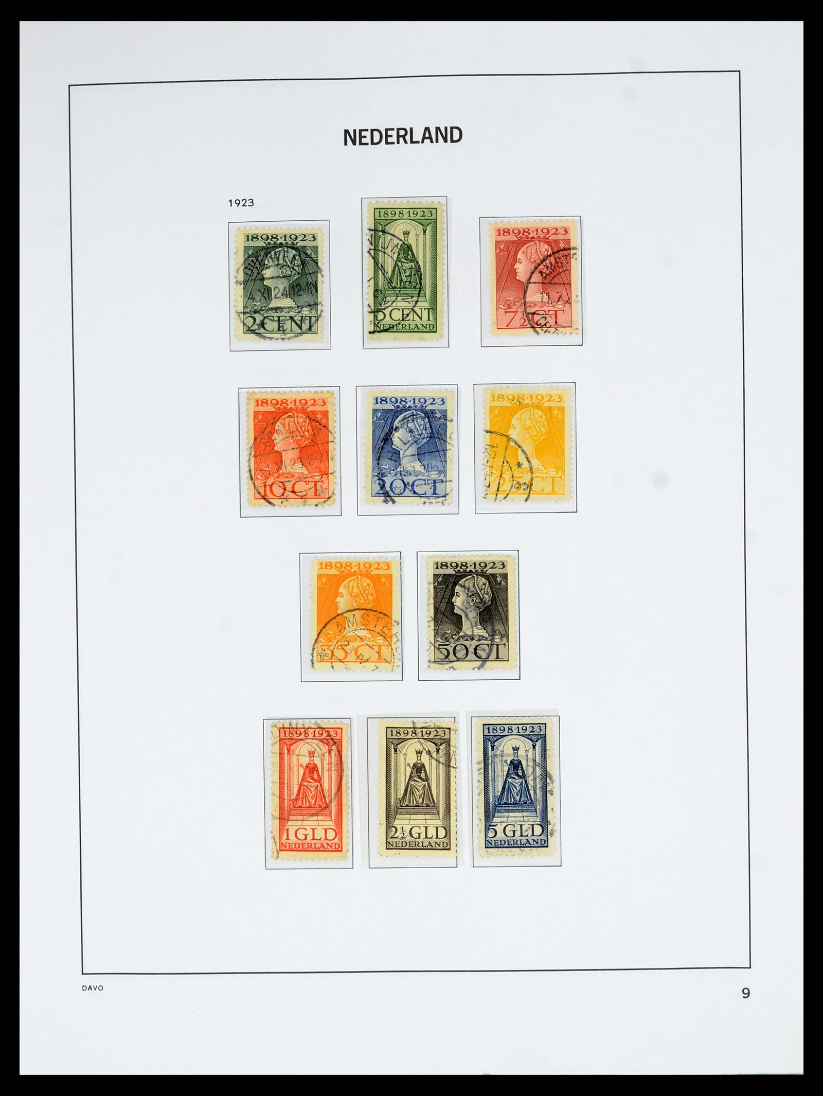 36629 009 - Postzegelverzameling 36629 Netherlands 1852-1989.