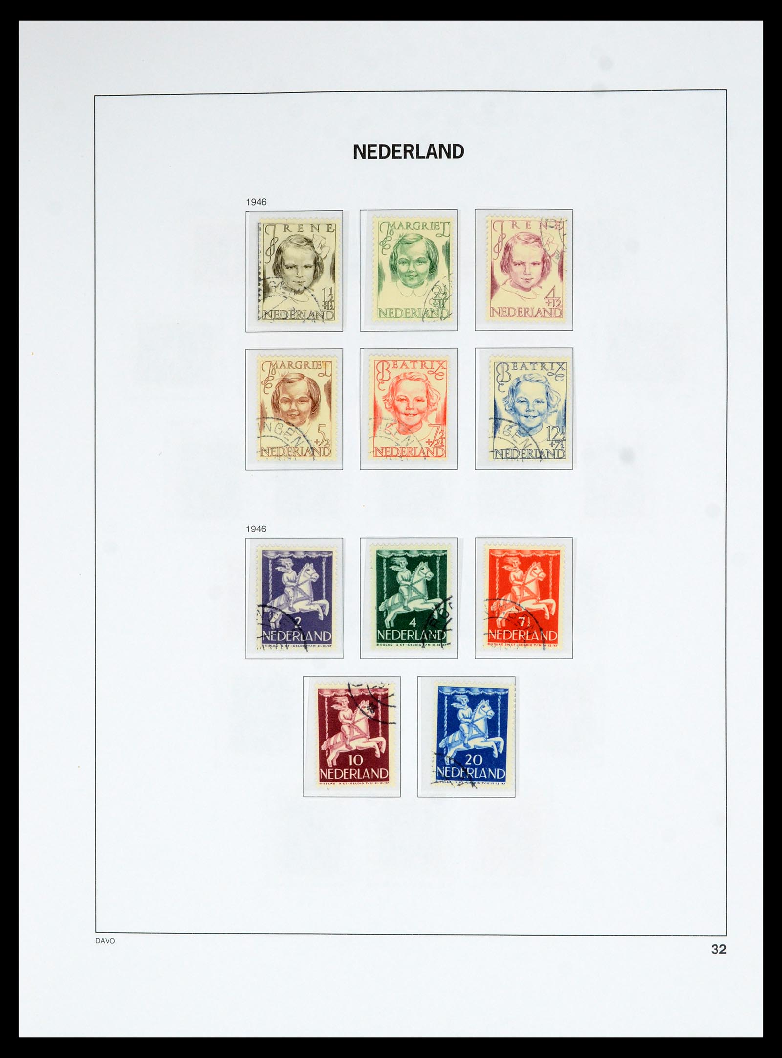 36629 031 - Postzegelverzameling 36629 Netherlands 1852-1989.