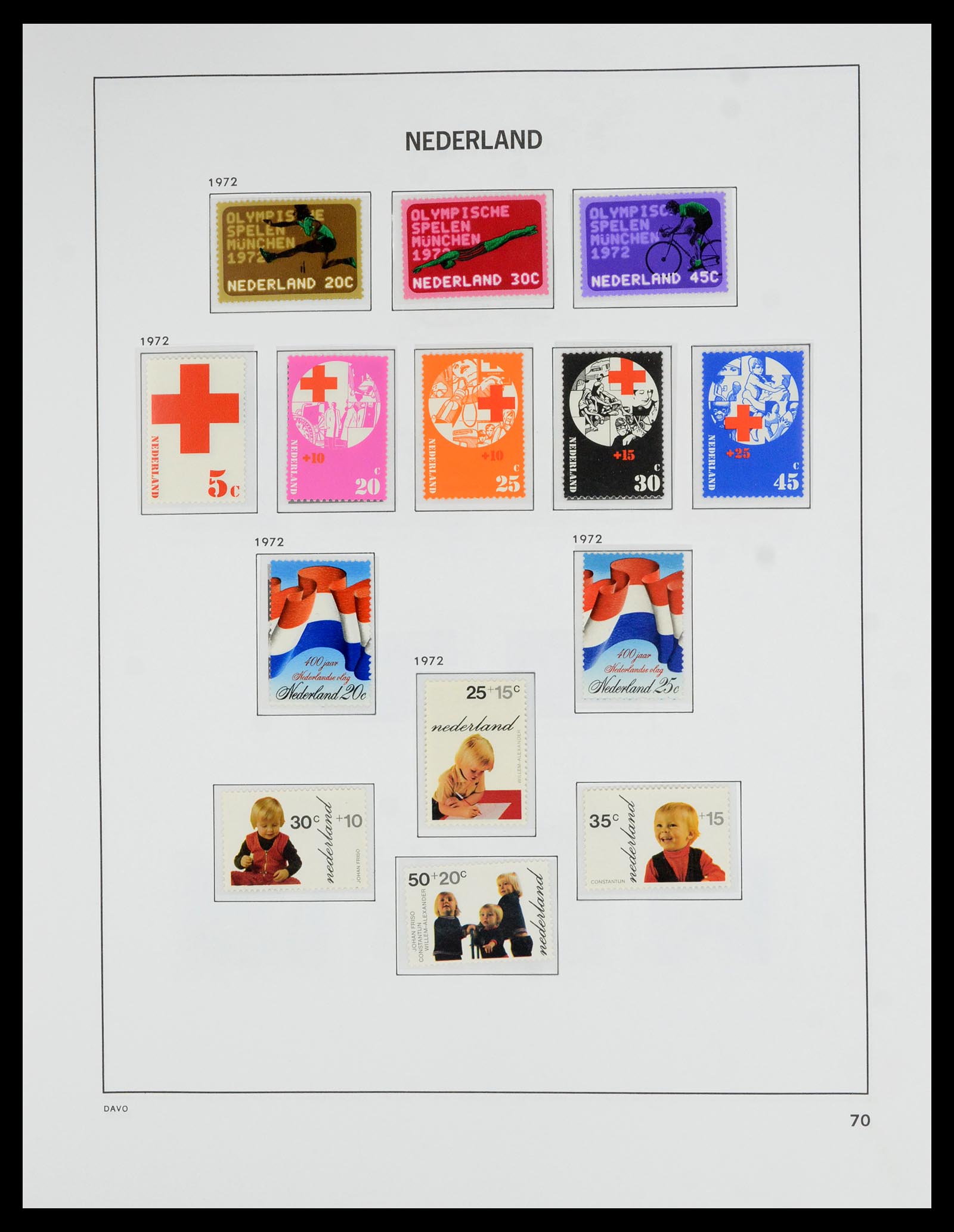 36629 071 - Postzegelverzameling 36629 Netherlands 1852-1989.