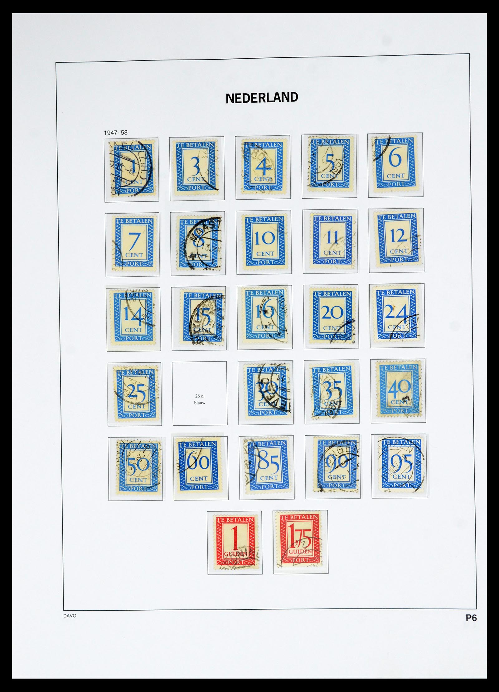 36629 161 - Stamp collection 36629 Nederland 1852-1989.