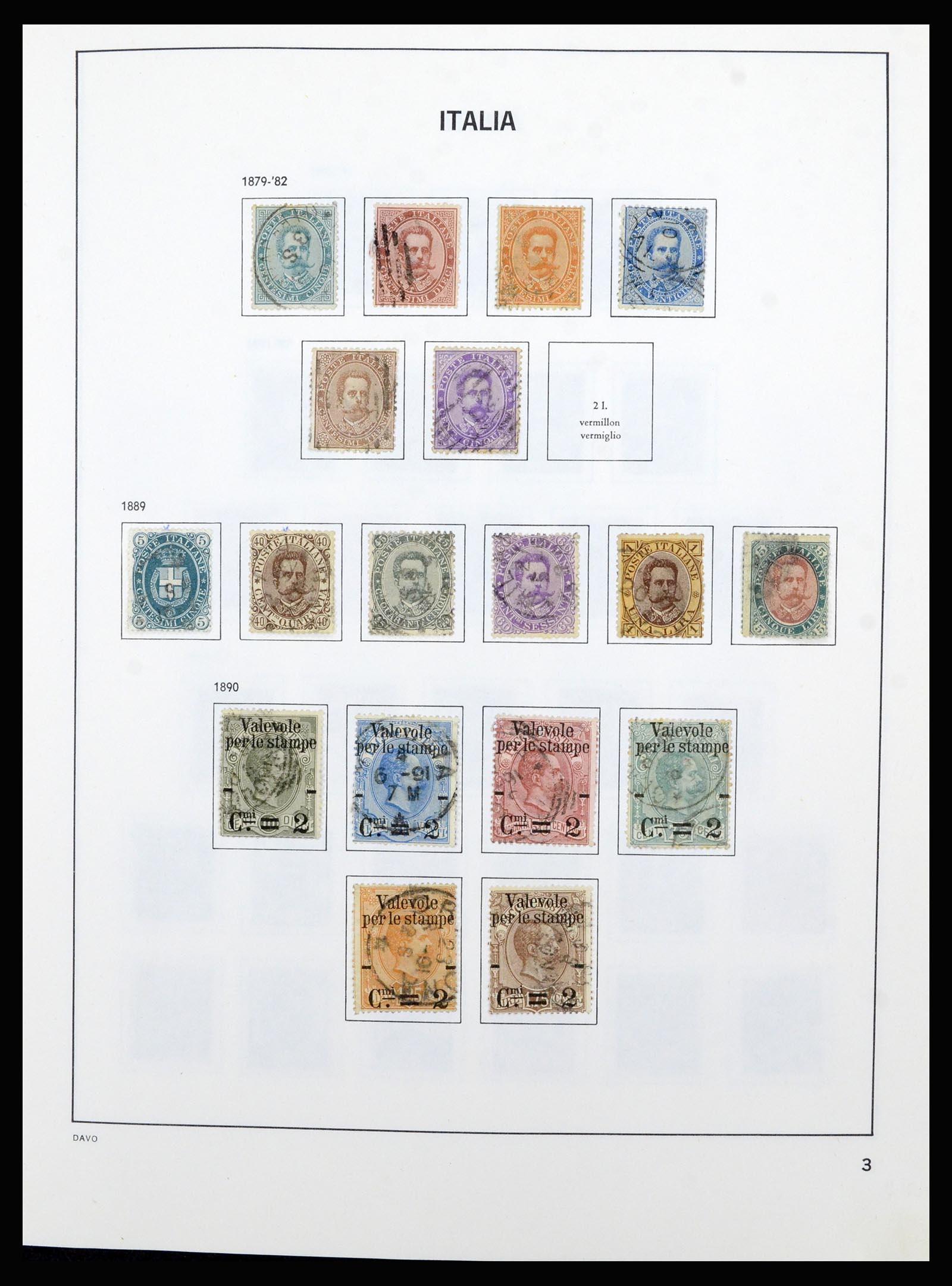 36630 003 - Postzegelverzameling 36630 Italy 1862-1979.