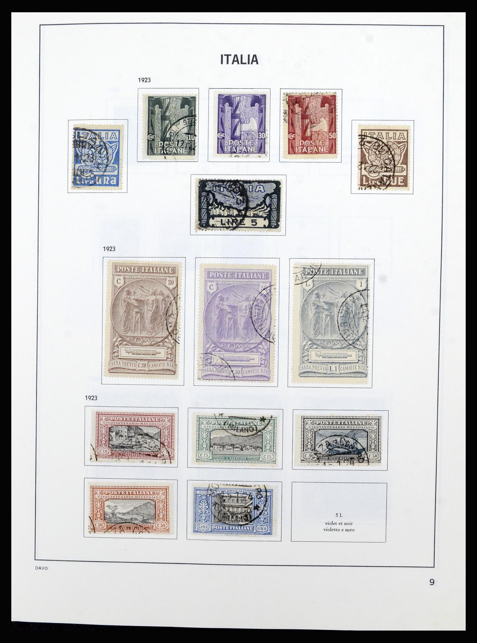 36630 009 - Postzegelverzameling 36630 Italy 1862-1979.