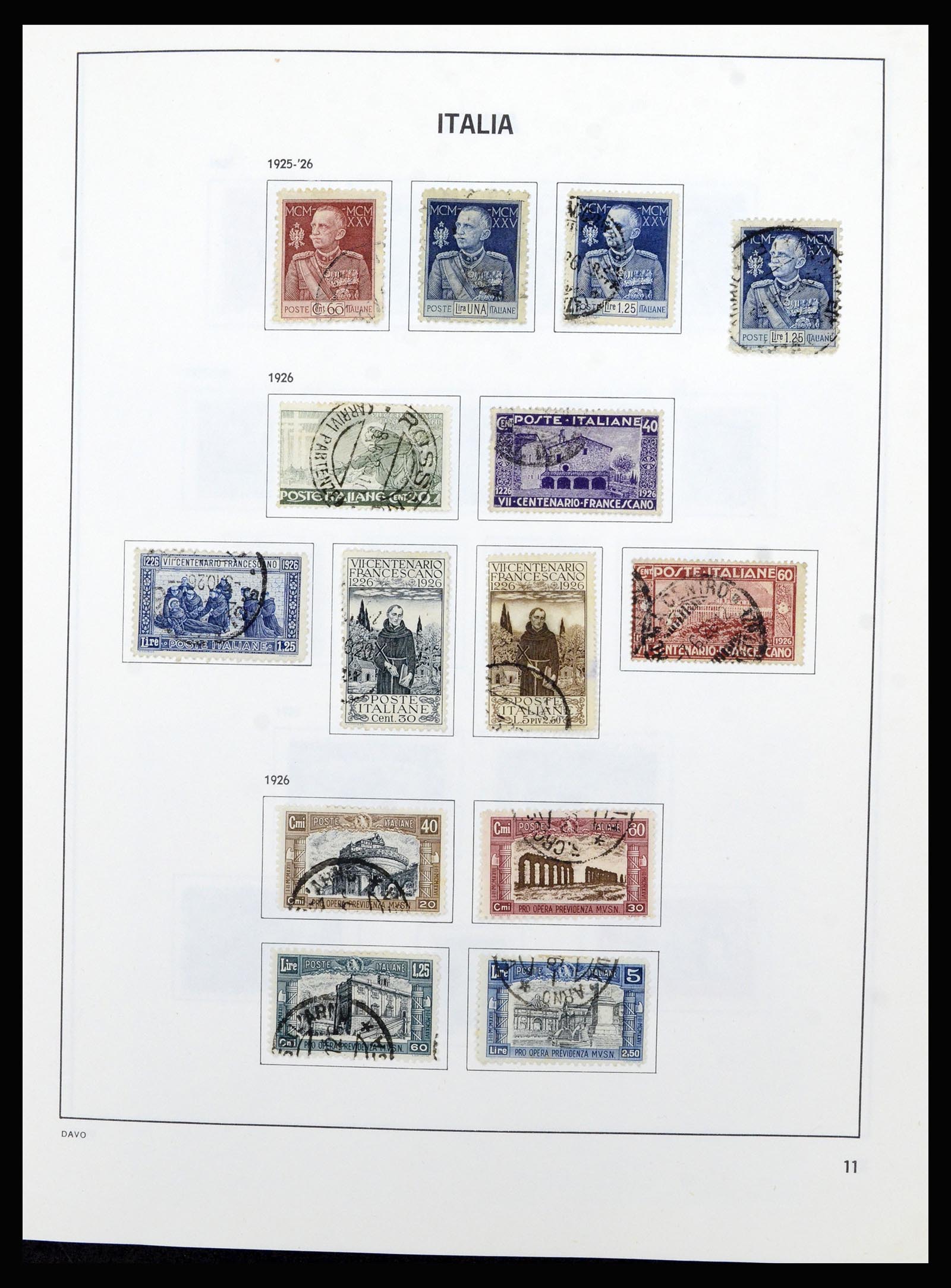 36630 011 - Postzegelverzameling 36630 Italy 1862-1979.