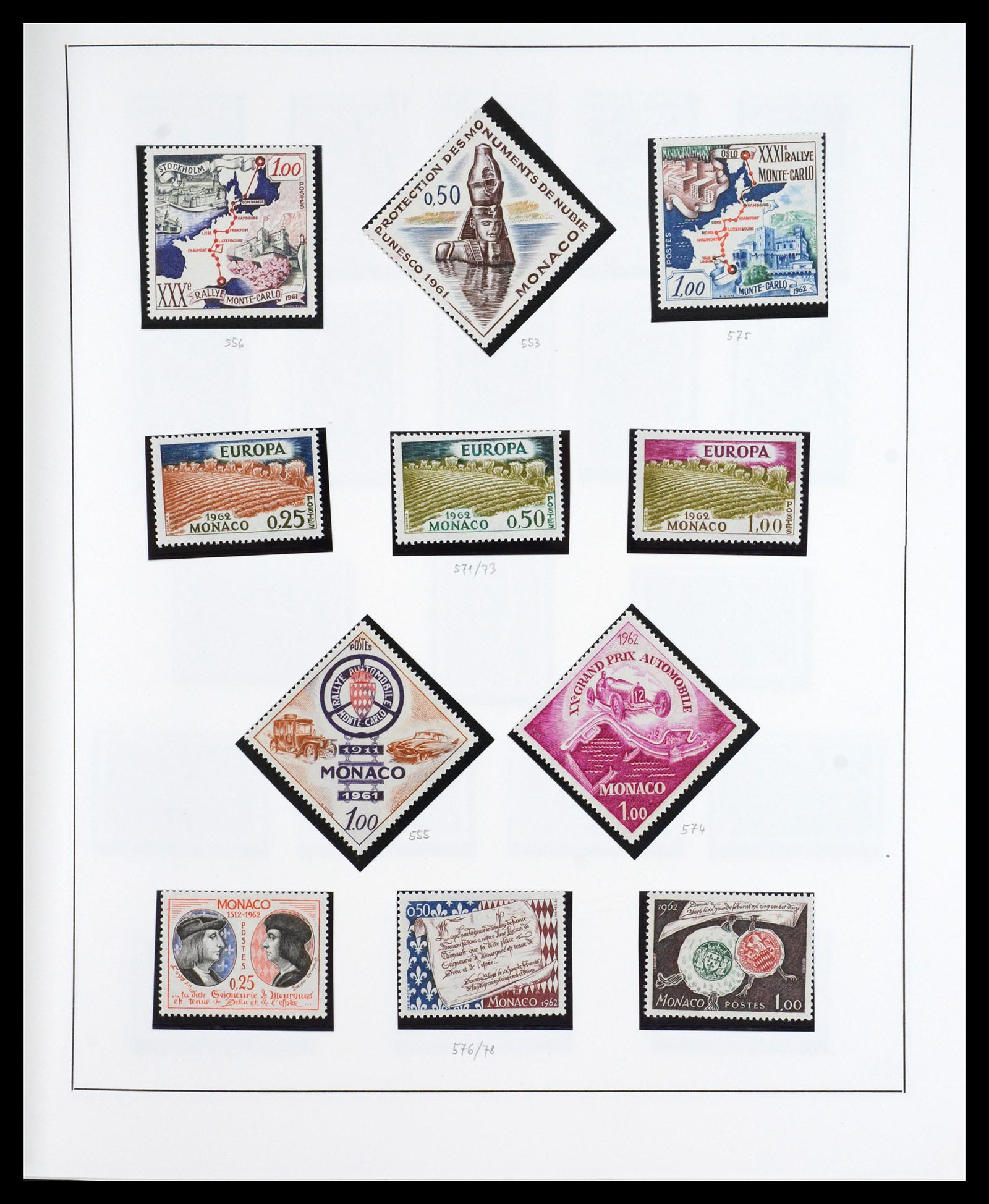 36631 030 - Postzegelverzameling 36631 Monaco 1885-1980.