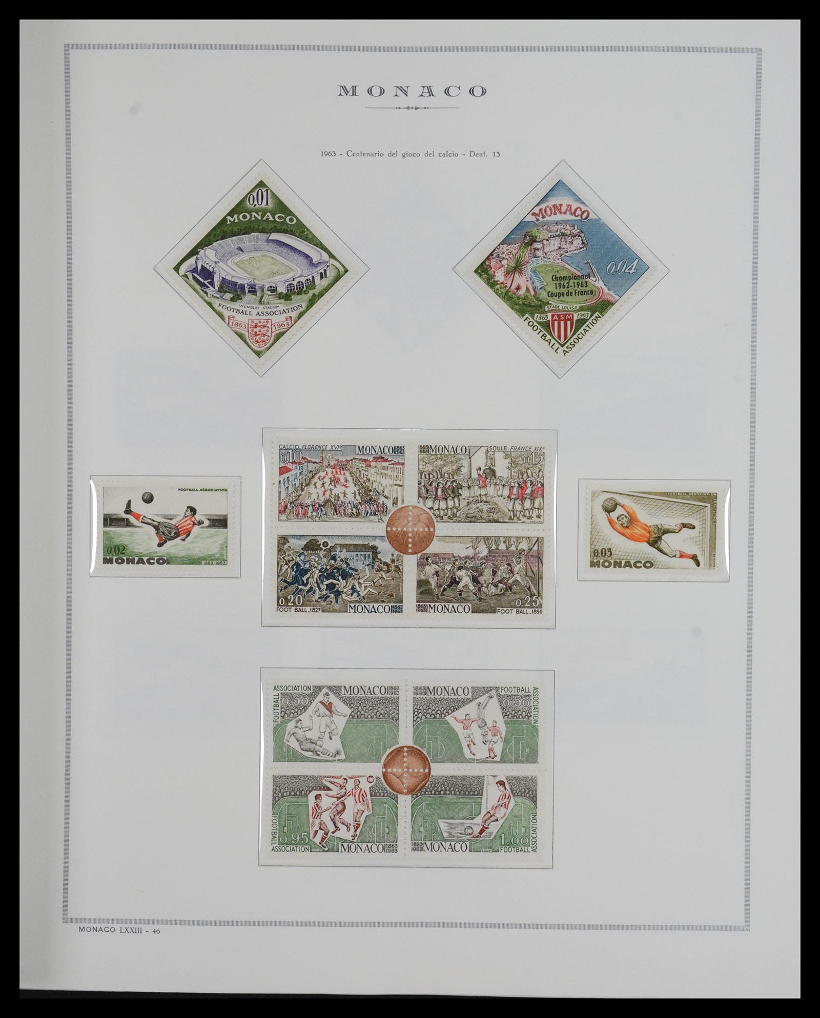 36631 035 - Postzegelverzameling 36631 Monaco 1885-1980.