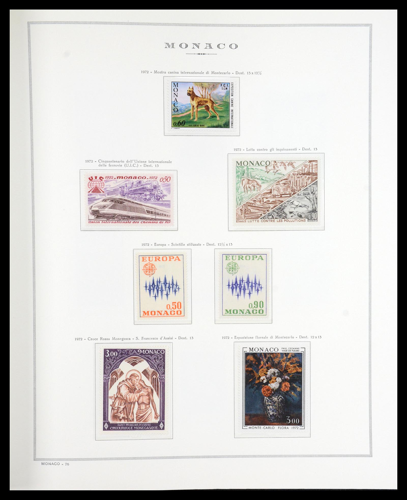 36631 065 - Postzegelverzameling 36631 Monaco 1885-1980.