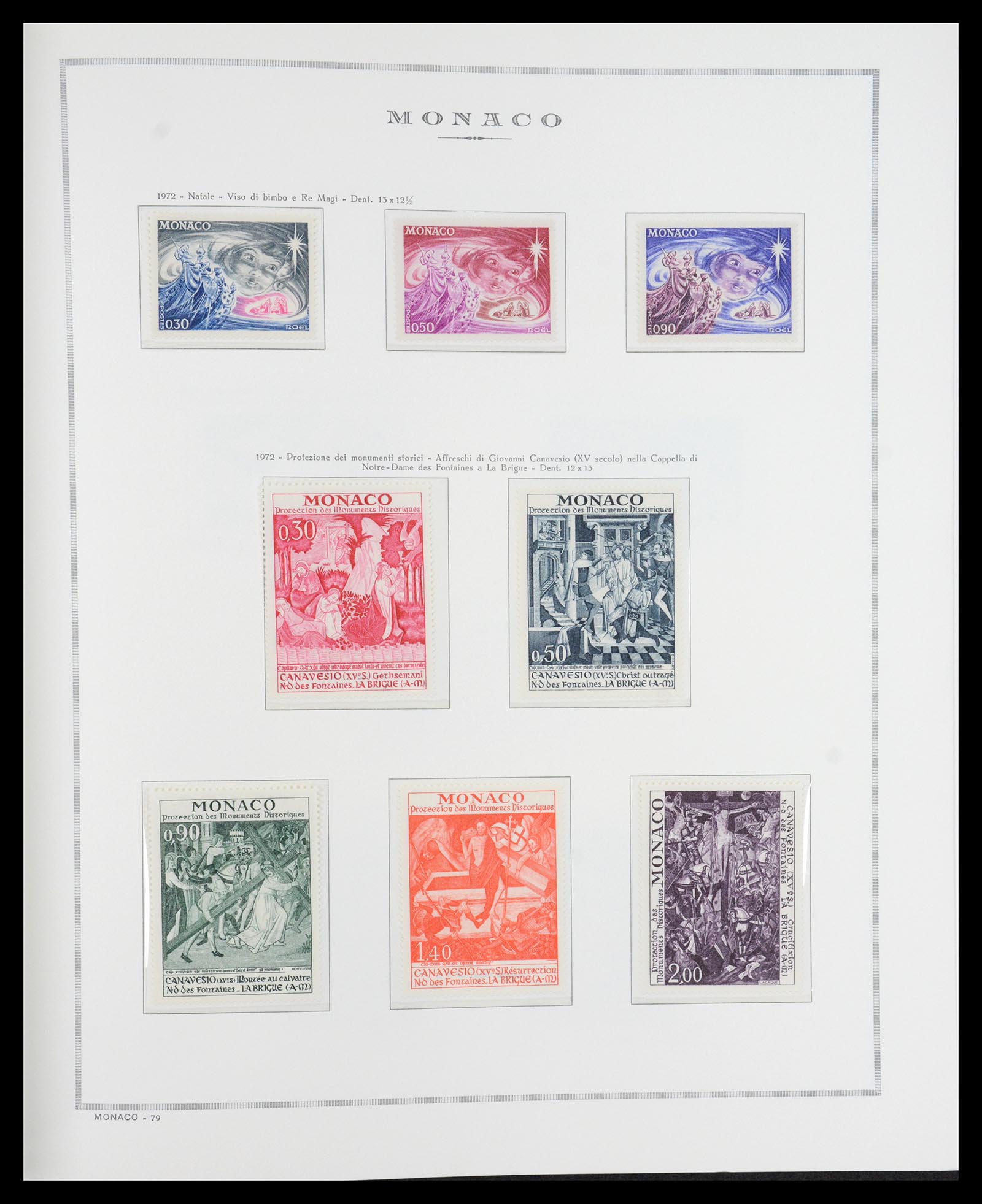 36631 068 - Postzegelverzameling 36631 Monaco 1885-1980.