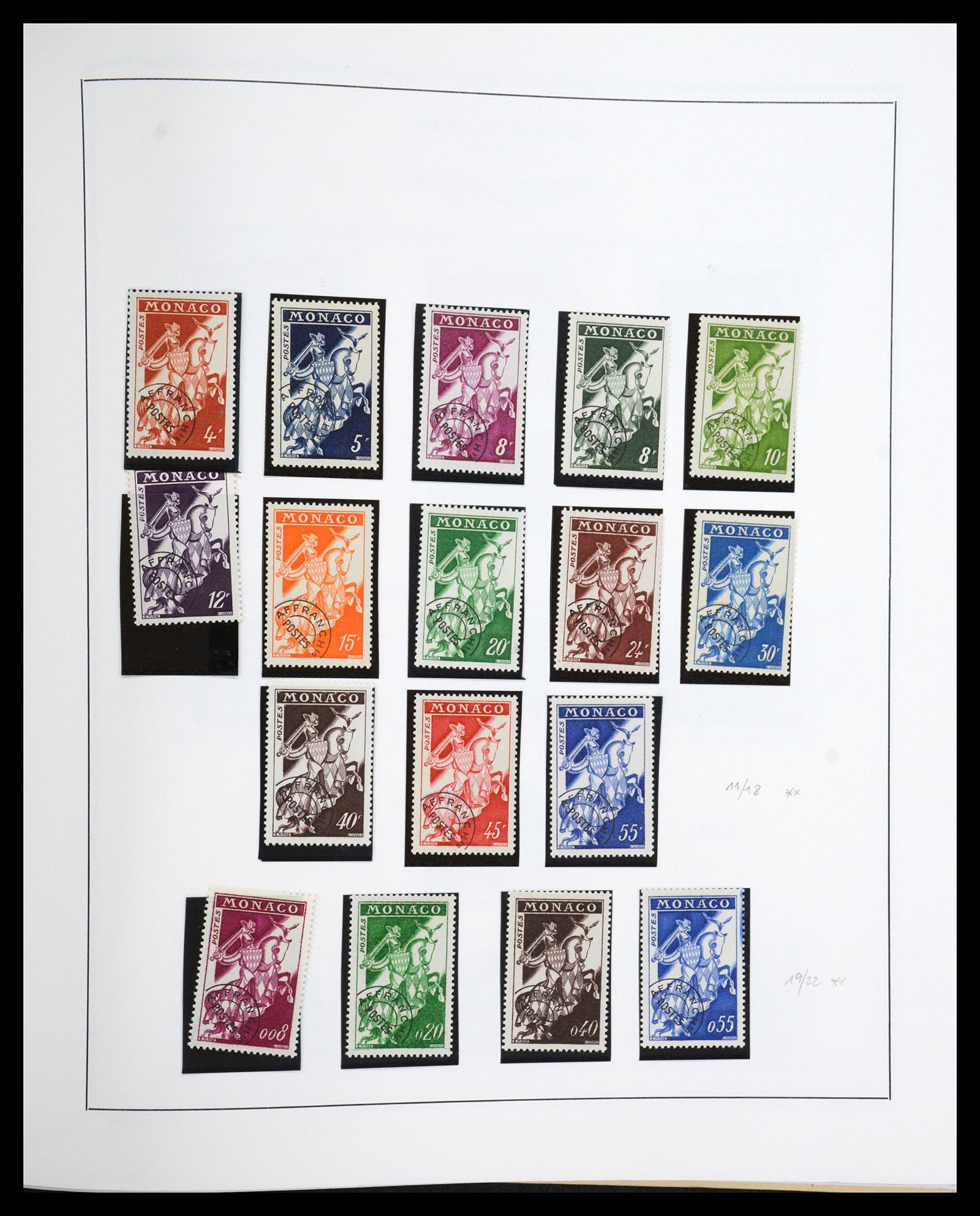 36631 085 - Postzegelverzameling 36631 Monaco 1885-1980.