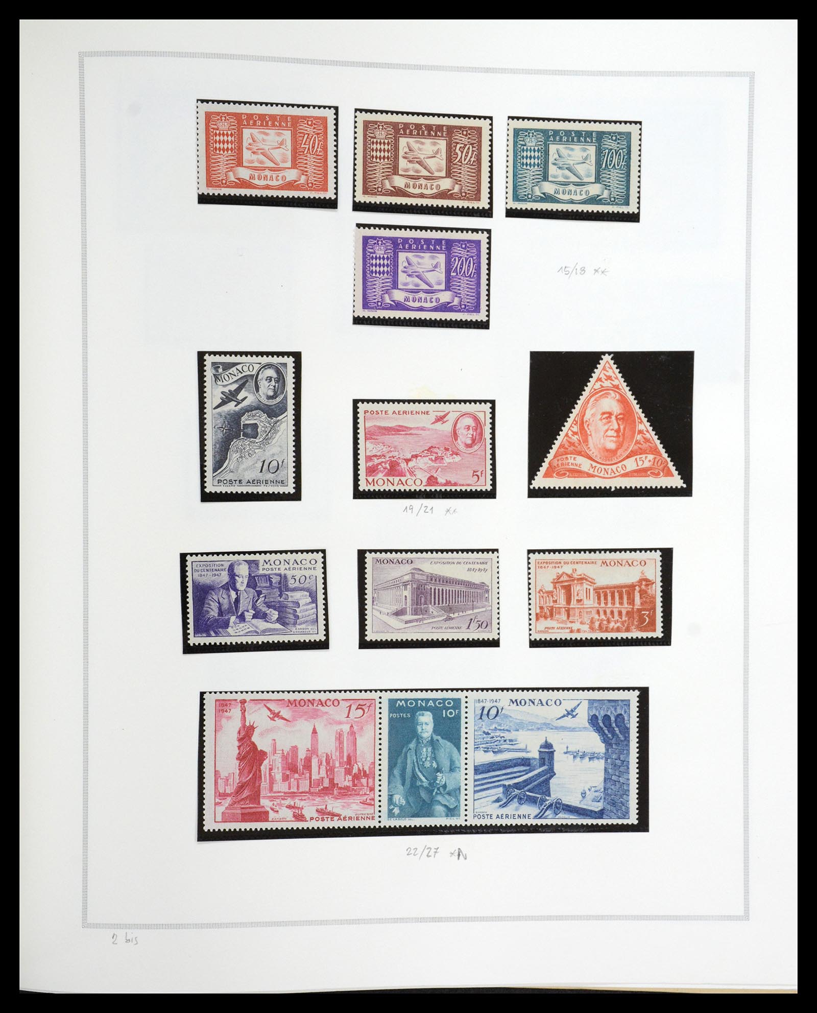 36631 088 - Postzegelverzameling 36631 Monaco 1885-1980.