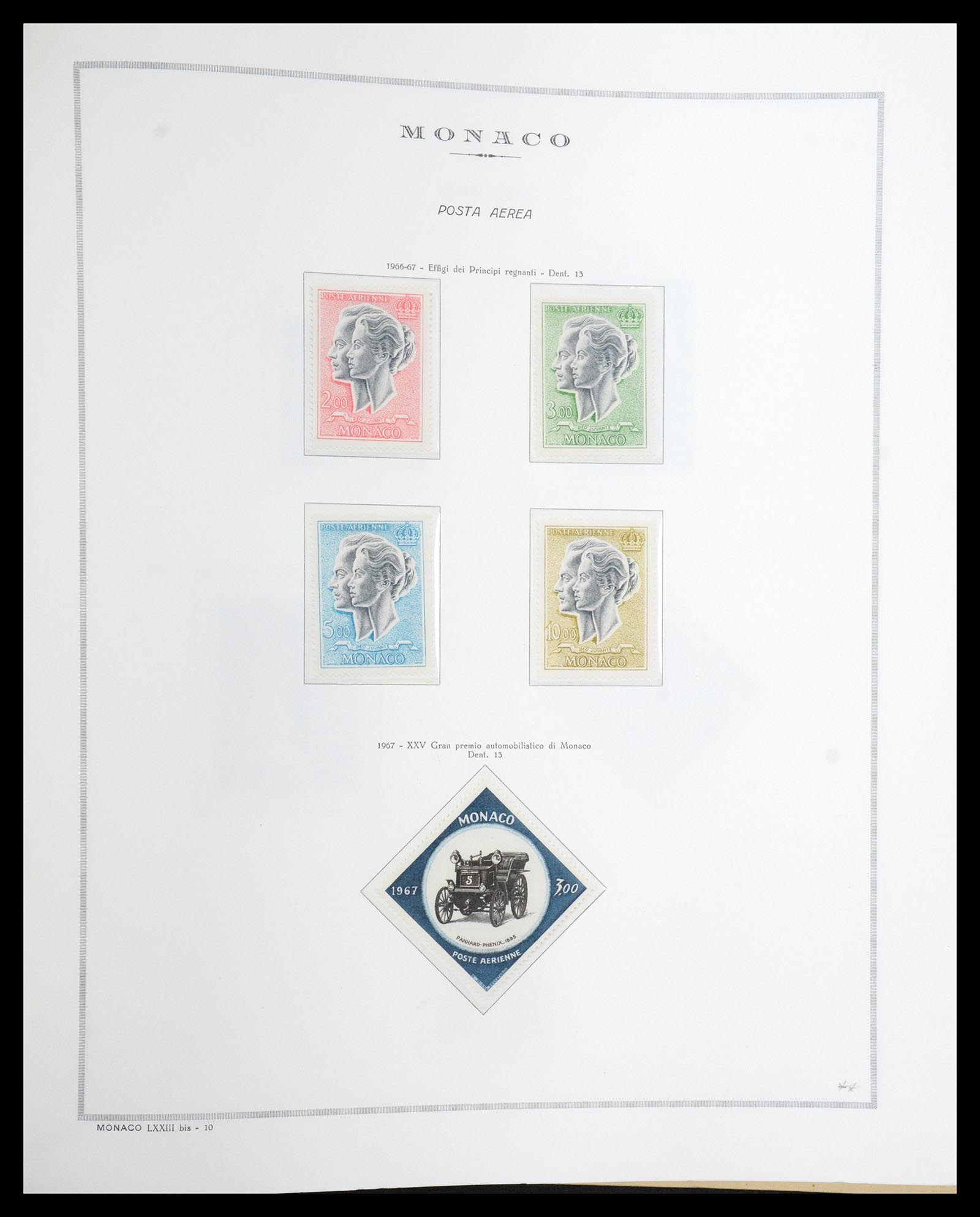 36631 094 - Postzegelverzameling 36631 Monaco 1885-1980.
