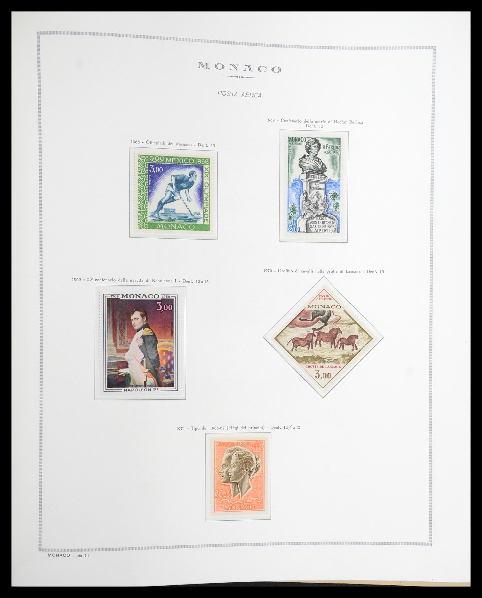 36631 095 - Postzegelverzameling 36631 Monaco 1885-1980.