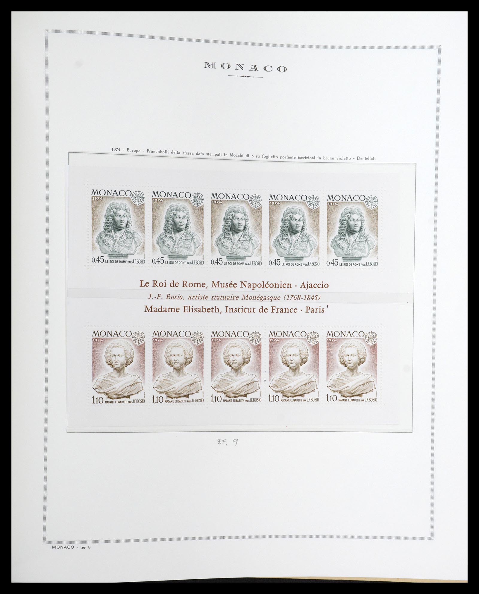 36631 098 - Postzegelverzameling 36631 Monaco 1885-1980.