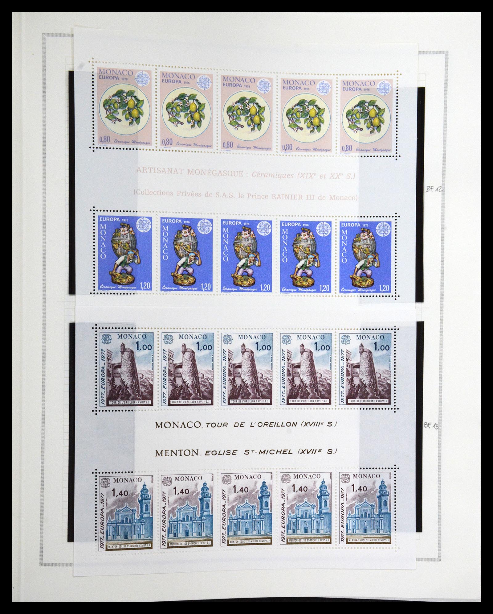 36631 100 - Postzegelverzameling 36631 Monaco 1885-1980.